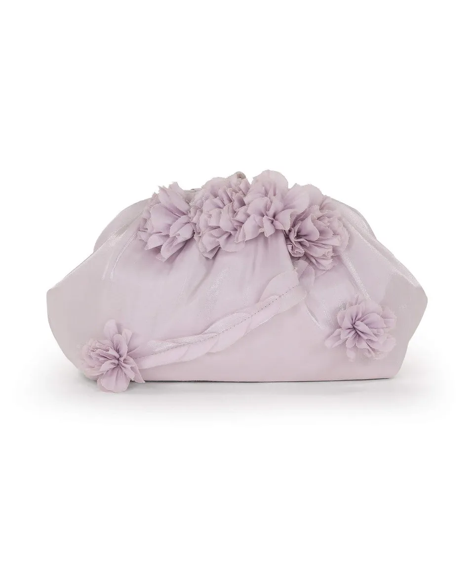 badgley-mischka-lottie-clutch-champagner-mit-blumen image 1