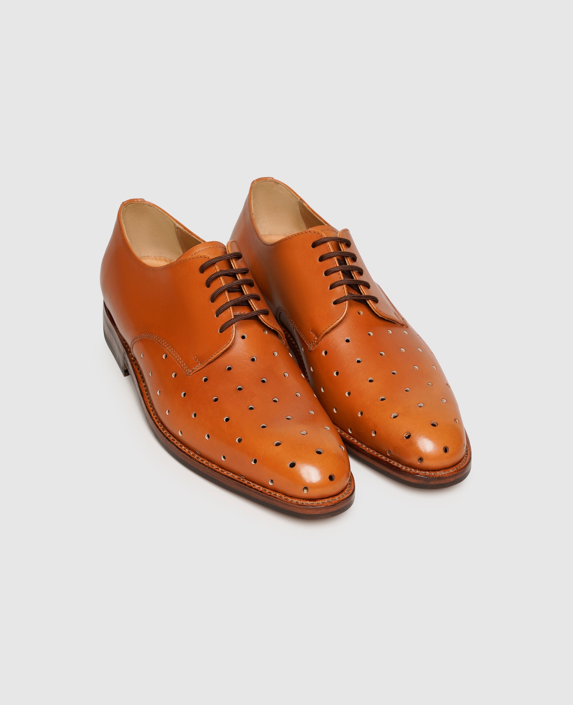heinrich-dinkelacker-luzern-plain-tc-derby-cognac-toscana-calf image 2