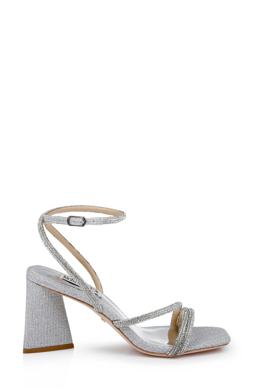badgley-mischka-freedom-sandalette-schwarz-glitzer-75mm image 8