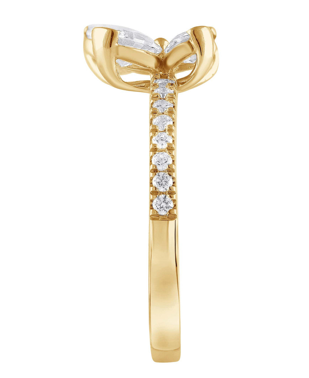 badgley-mischka-rg1027-diamond-butterfly-diamantring-gelbgold-2ct image 2
