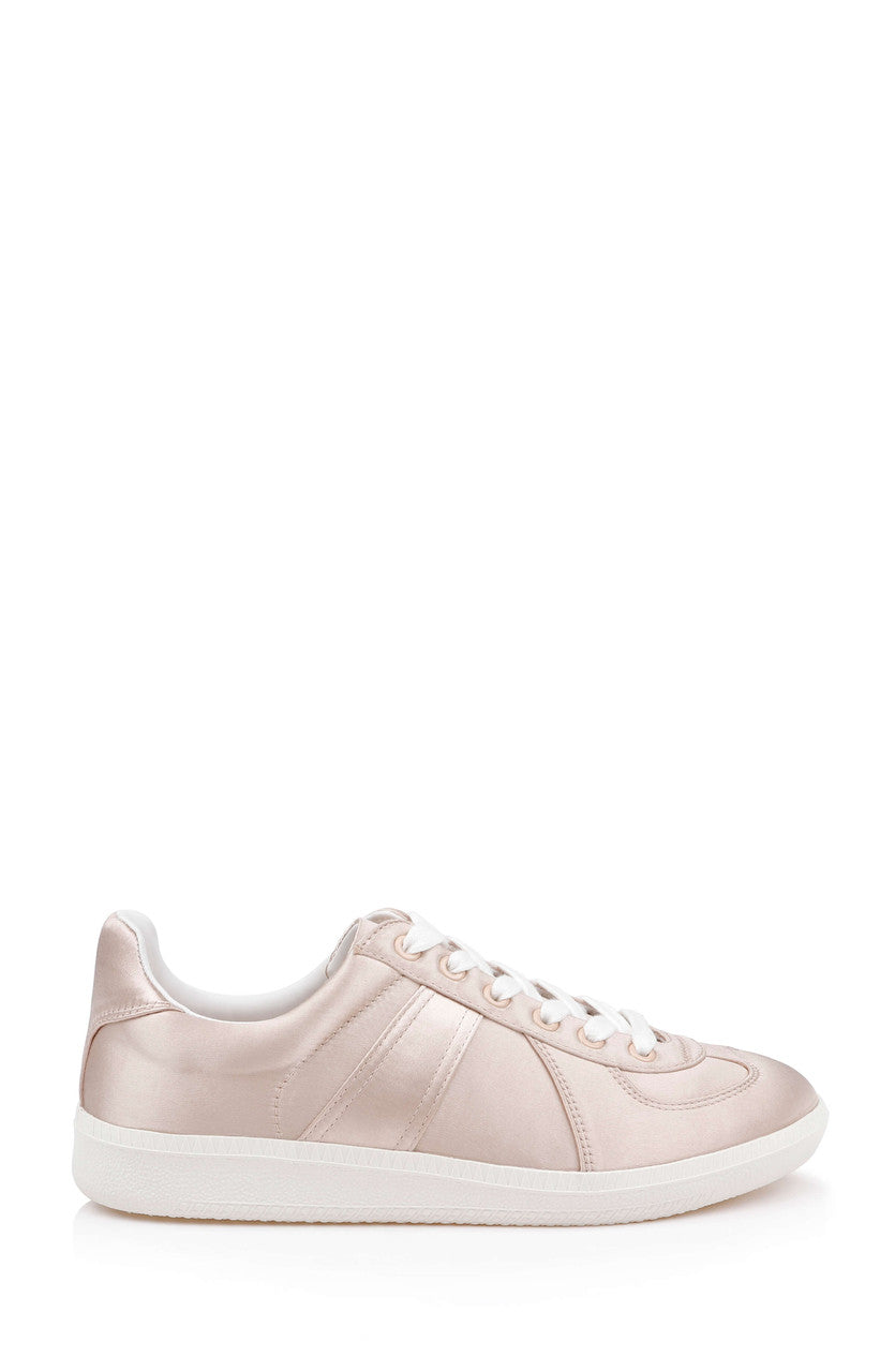 badgley-mischka-imara-satin-sneaker-nude-satin-flach image 2