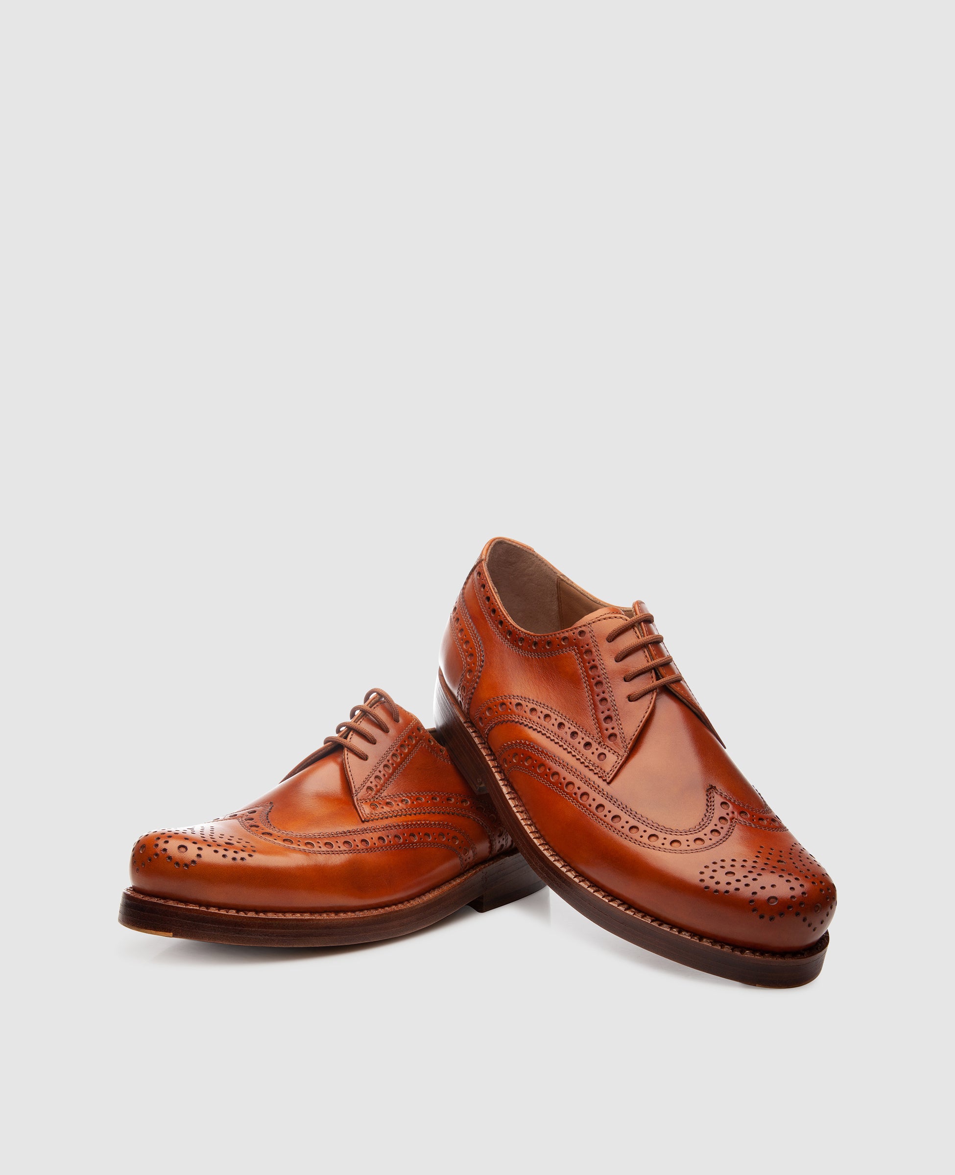 heinrich-dinkelacker-rio-full-brogue-tc-herrenschuh-cognac-glattleder image 4