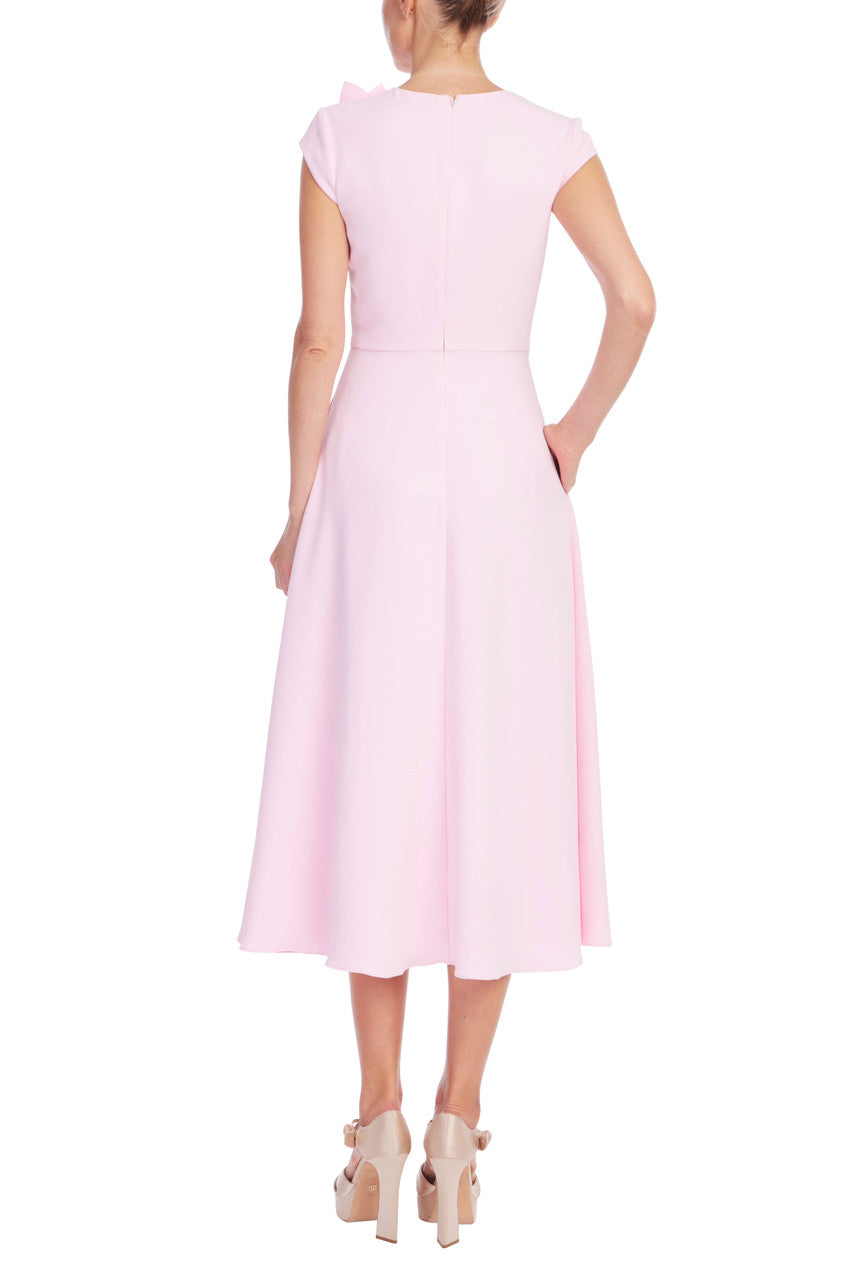 badgley-mischka-midi-cocktailkleid-marigold-blumen-3d image 6