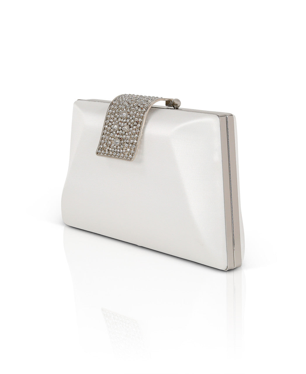 badgley-mischka-amira-minaudiere-clutch-navy-satin image 7