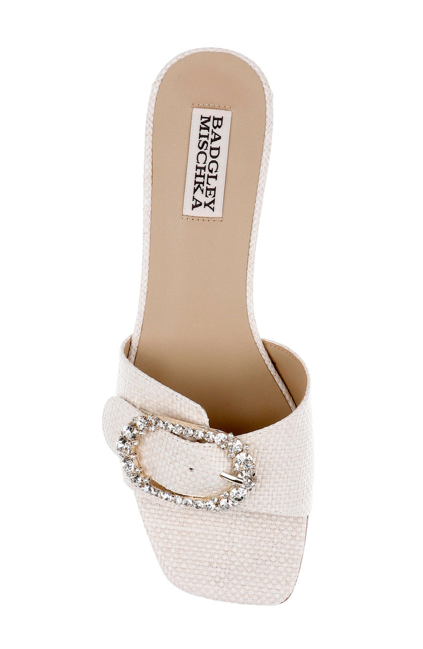 badgley-mischka-odalys-slide-sandale-chalk-blockabsatz-40mm image 5