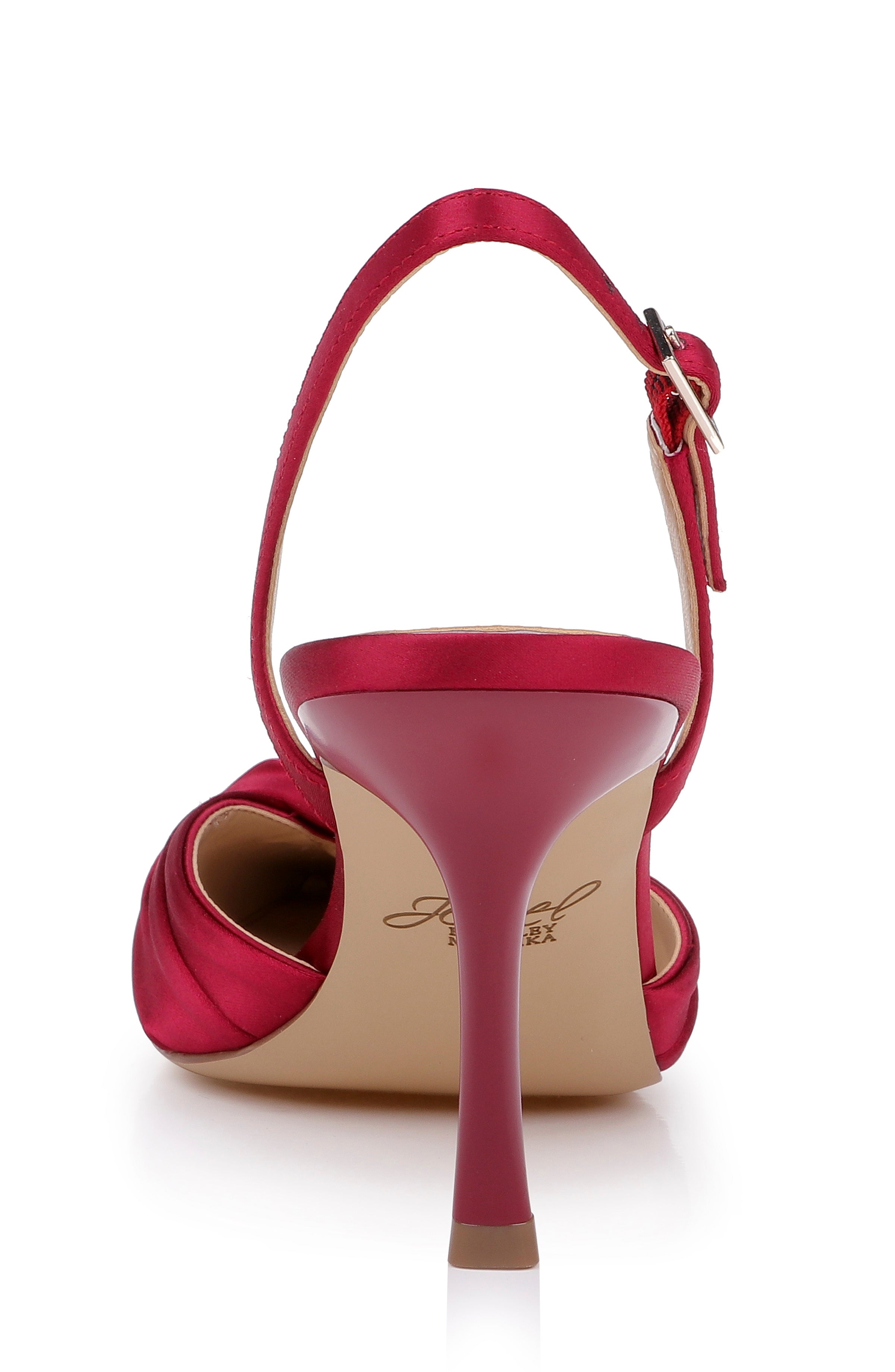 badgley-mischka-zariel-slingback-pumps-granat-satin-spitz image 7