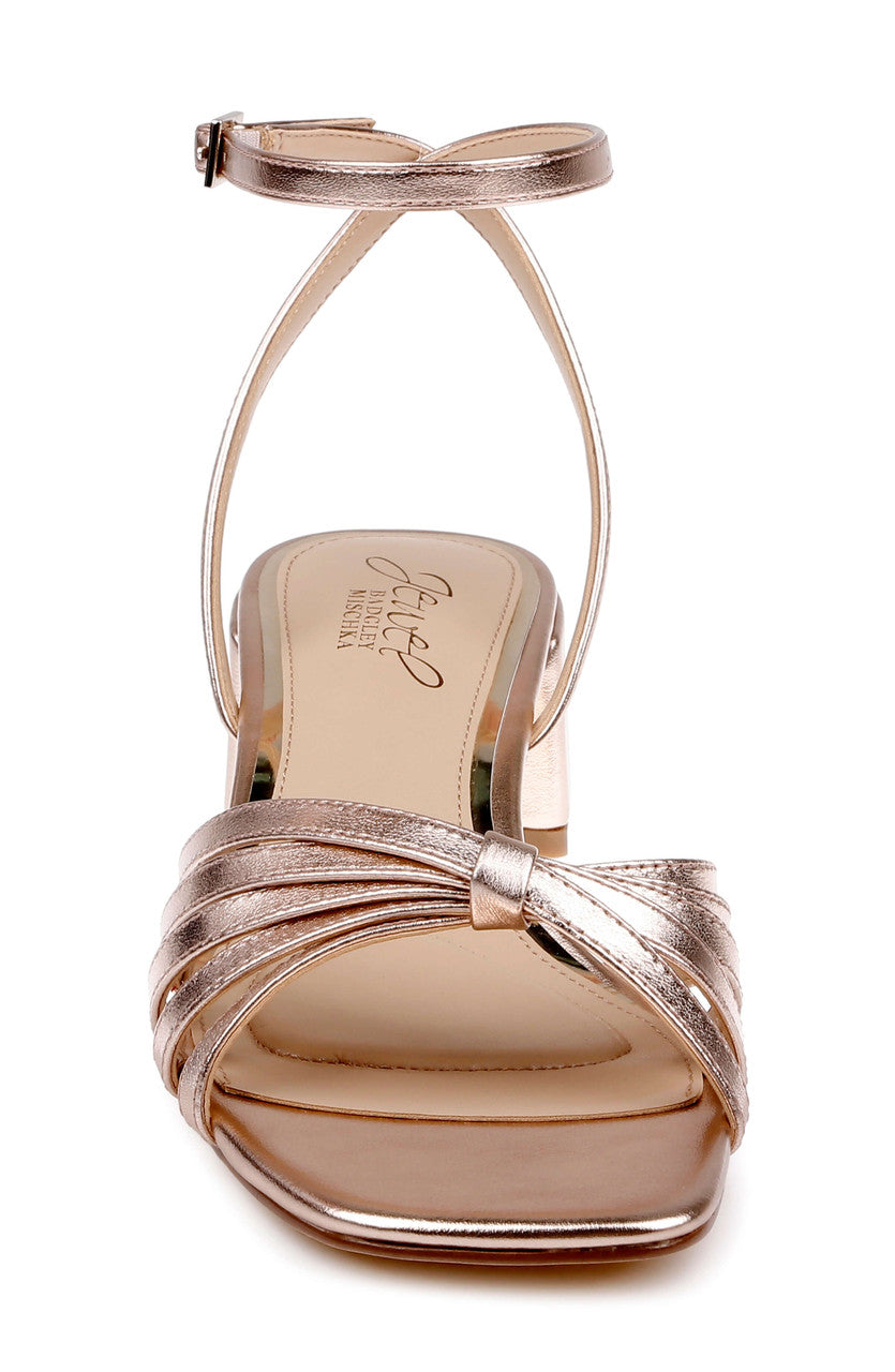 badgley-mischka-pasco-sandalen-leder-wei-blockabsatz-40mm image 4
