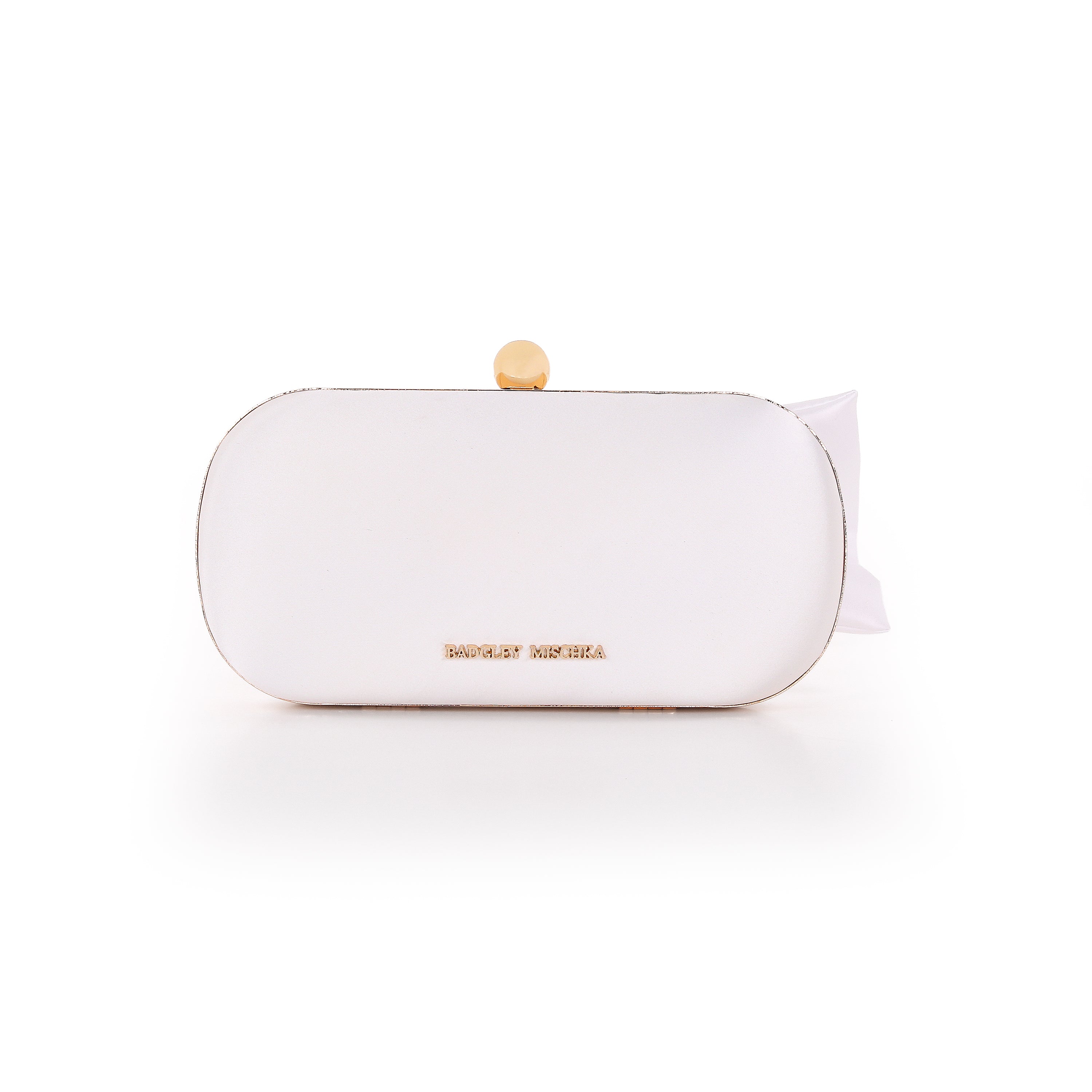 badgley-mischka-margo-satin-tie-minaudiere-clutch-schwarz-satin image 8