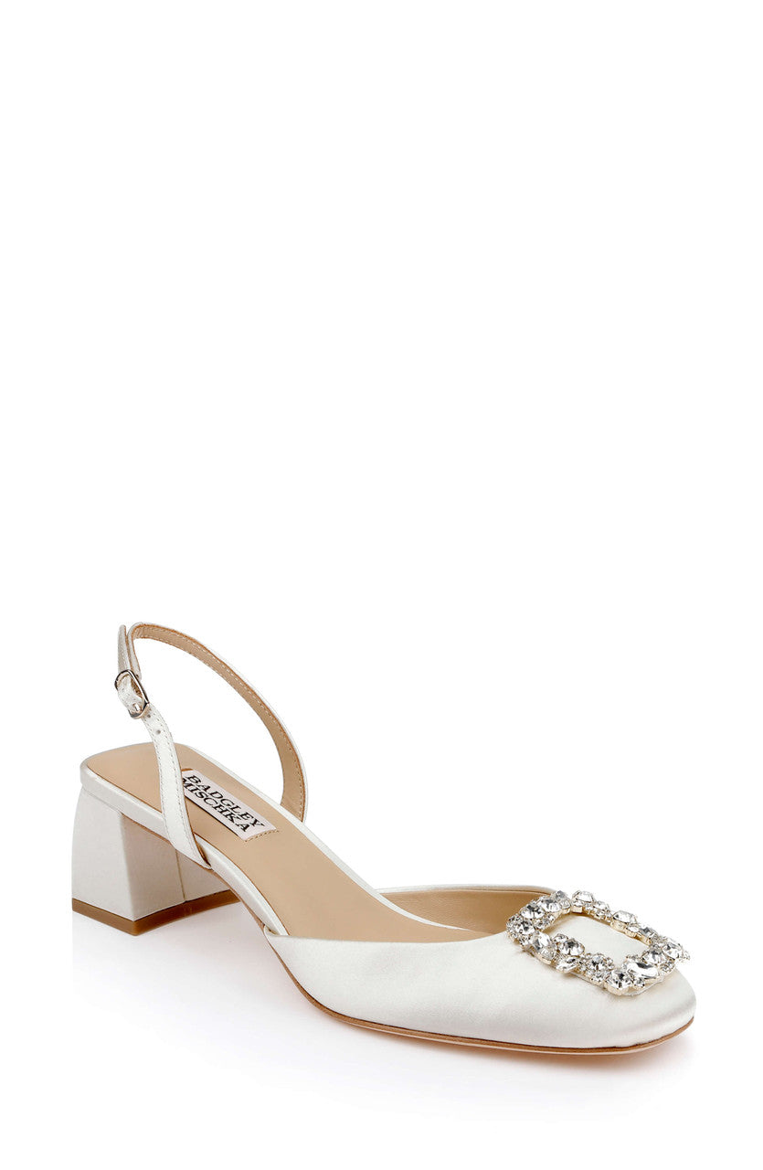 badgley-mischka-vivia-slingbacks-ivory-satin-blockabsatz image 7