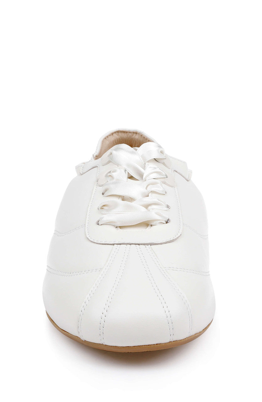 badgley-mischka-wilmott-sneaker-wei-leder-slip-on image 4