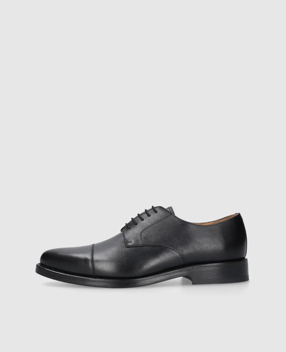 heinrich-dinkelacker-milano-captoe-derby-bc-halbschuh-schwarz-boxcalf image 1