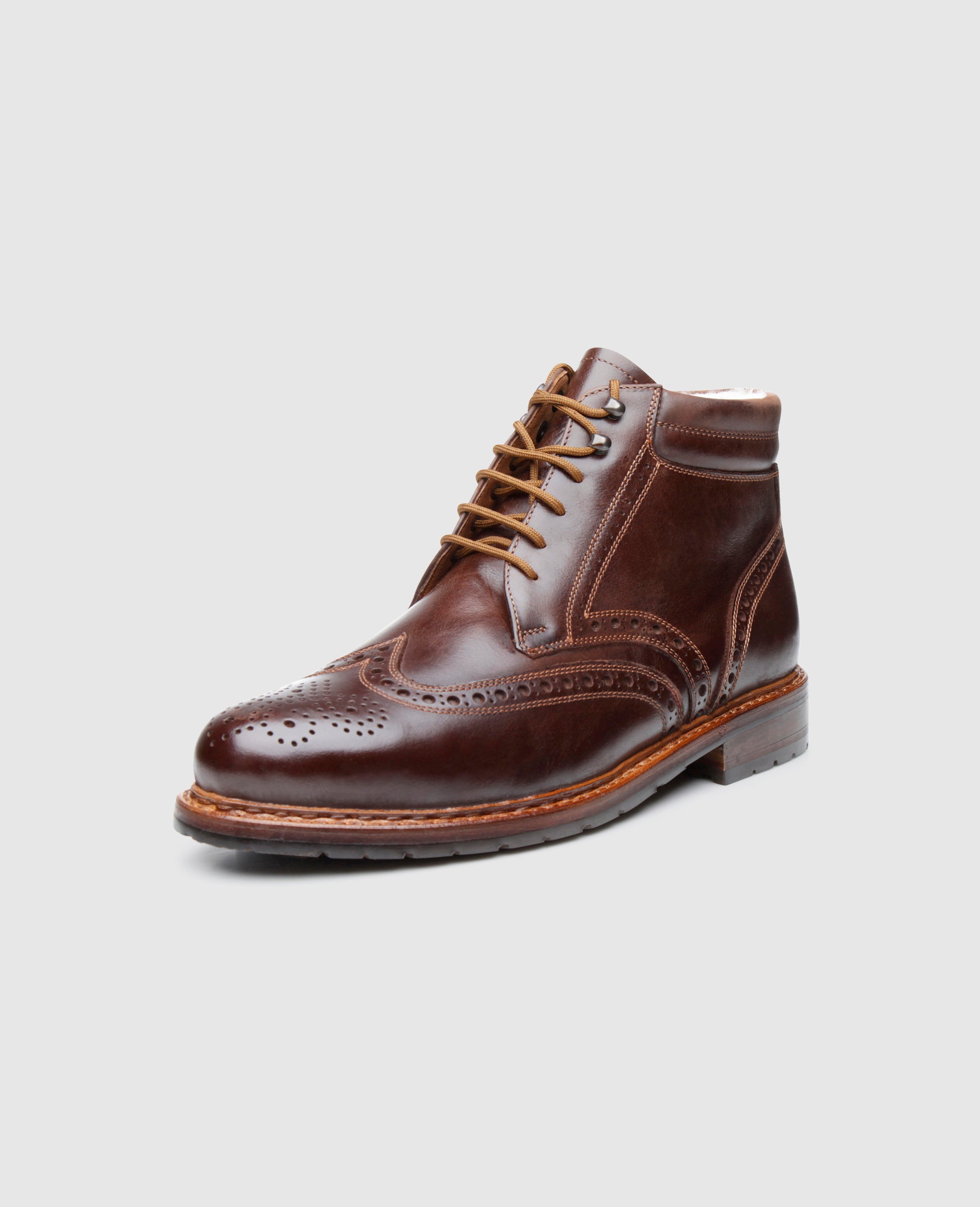 heinrich-dinkelacker-buda-full-brogue-h-herrenboot-mocca-lammfell image 2