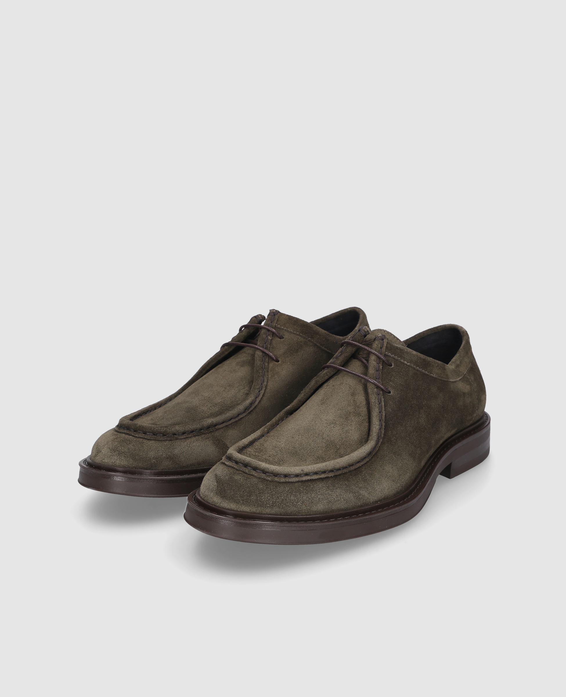 heinrich-dinkelacker-florenz-plain-v-schn-rschuh-dunkelgr-n-velours image 2