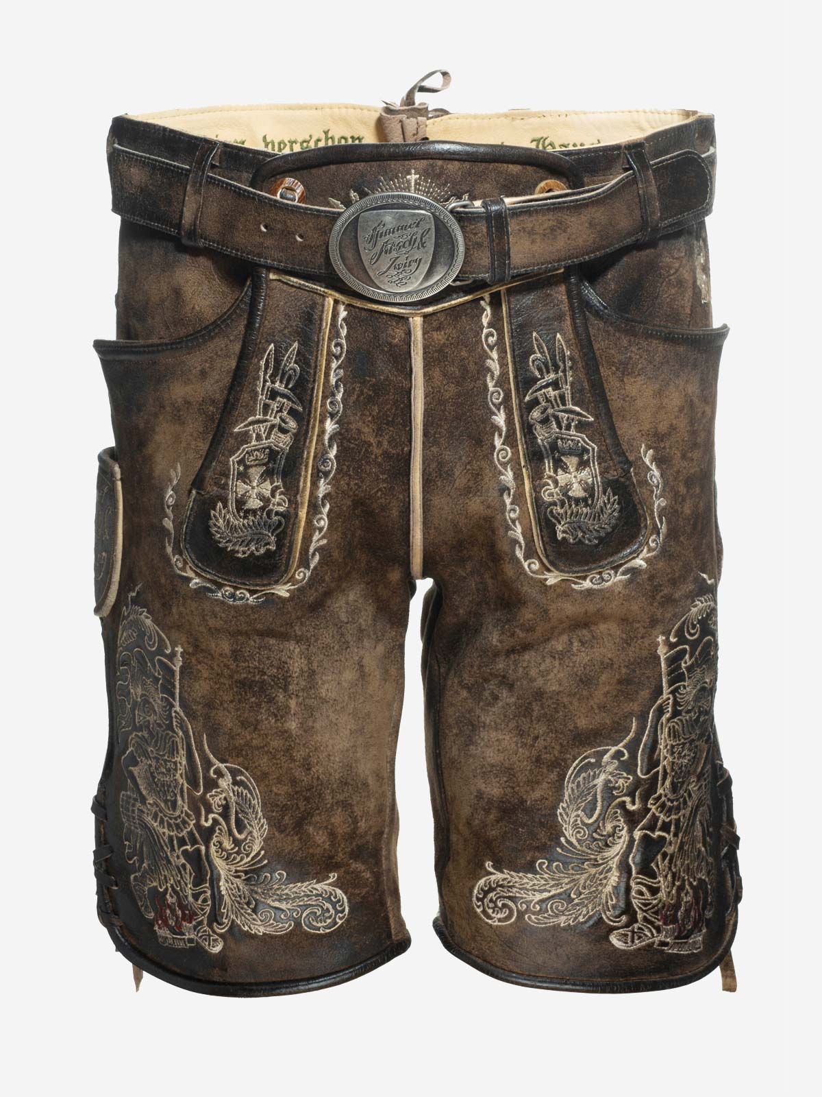 himmel-arsch-zwirn-sankt-florian-lederhose-wildbock-g-rtel image 1