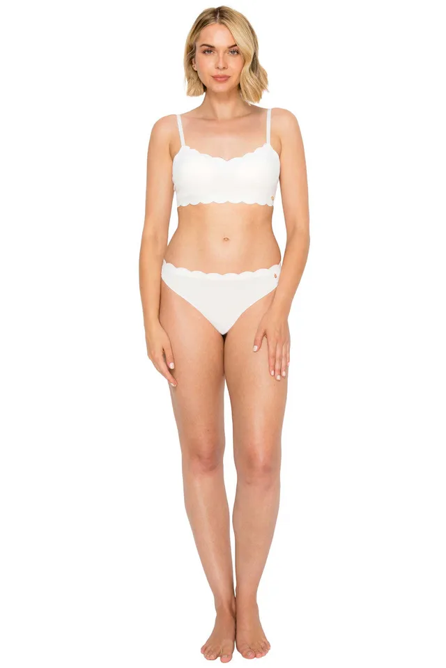 badgley-mischka-yummy-string-schwarz-rippe-wellensaum image 1