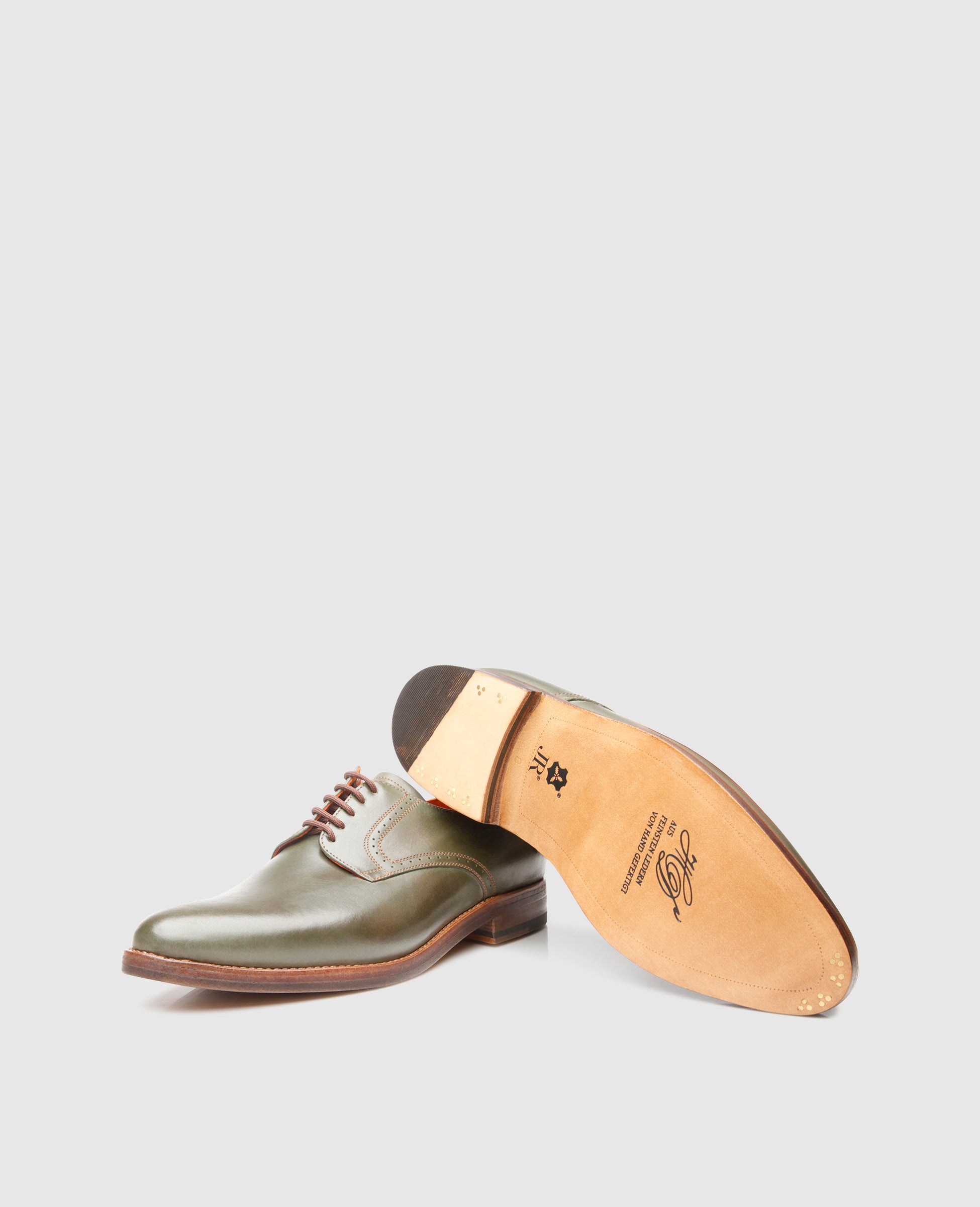 heinrich-dinkelacker-milano-plain-h-schn-rschuh-gr-n image 6
