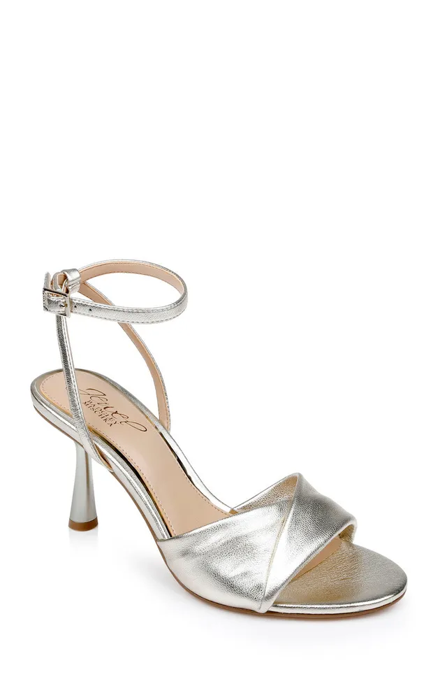 badgley-mischka-kaia-sandalen-silber-satin-75mm image 1
