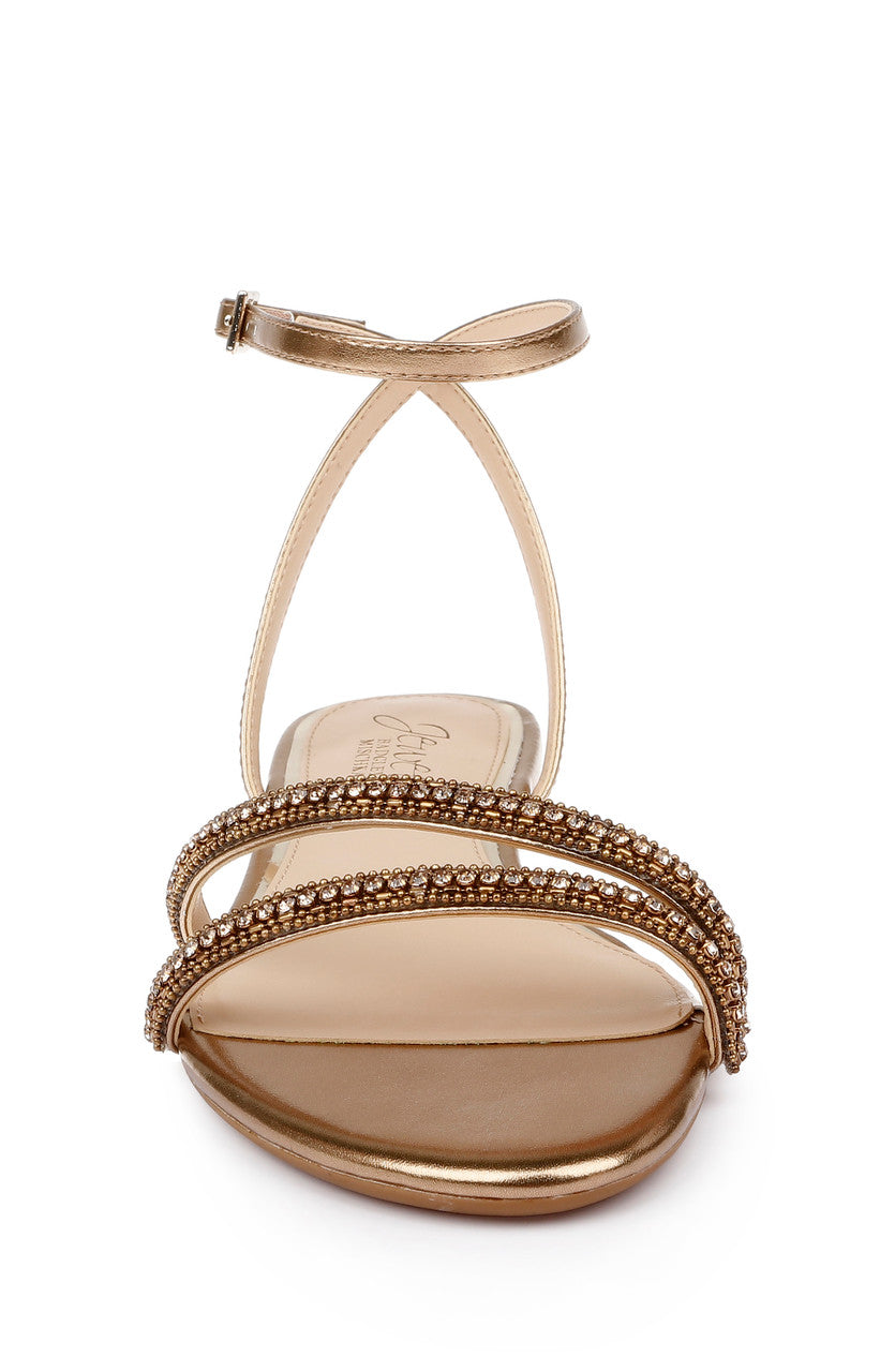 badgley-mischka-roslyn-flache-sandale-silber-strass image 4