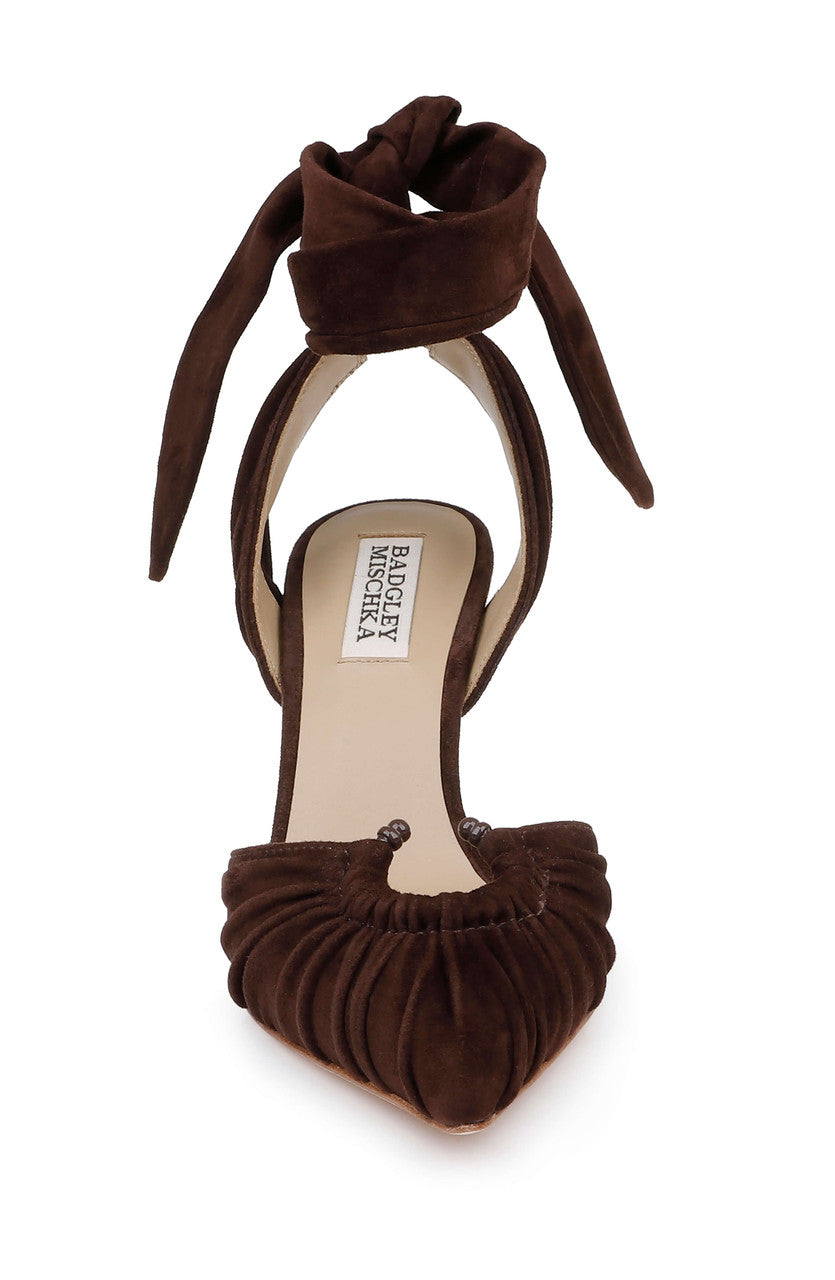 badgley-mischka-vania-ii-pumps-coffee-suede-mit-75-mm-absatz image 4