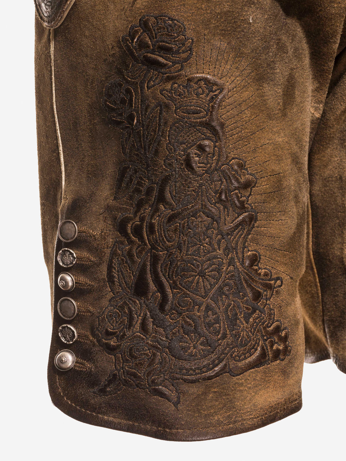 himmel-arsch-zwirn-schwarze-madonna-lederhose-wildbock-schwarz-2 image 5