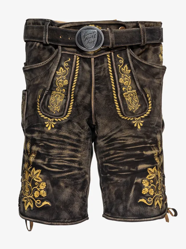 himmel-arsch-zwirn-braumeister-wildbock-lederhose-logoschnalle image 1