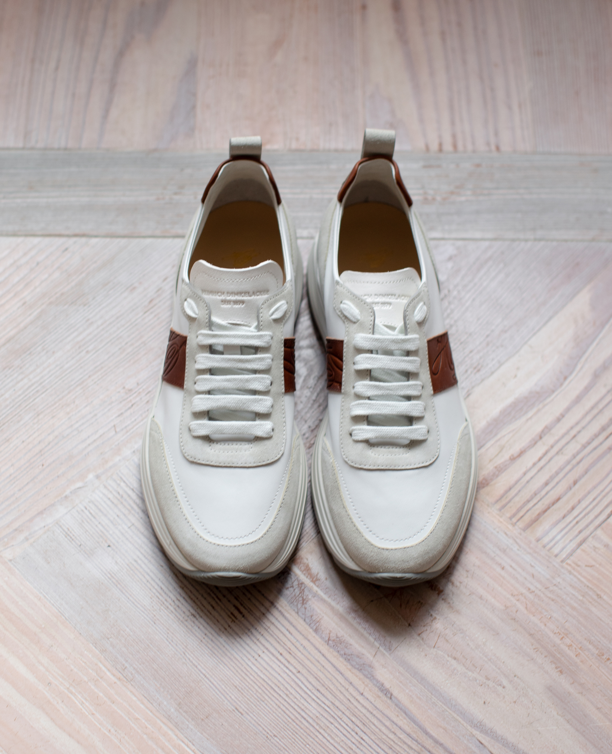 heinrich-dinkelacker-toronto-sneaker-cl-wei-bordo-kalbsleder image 2