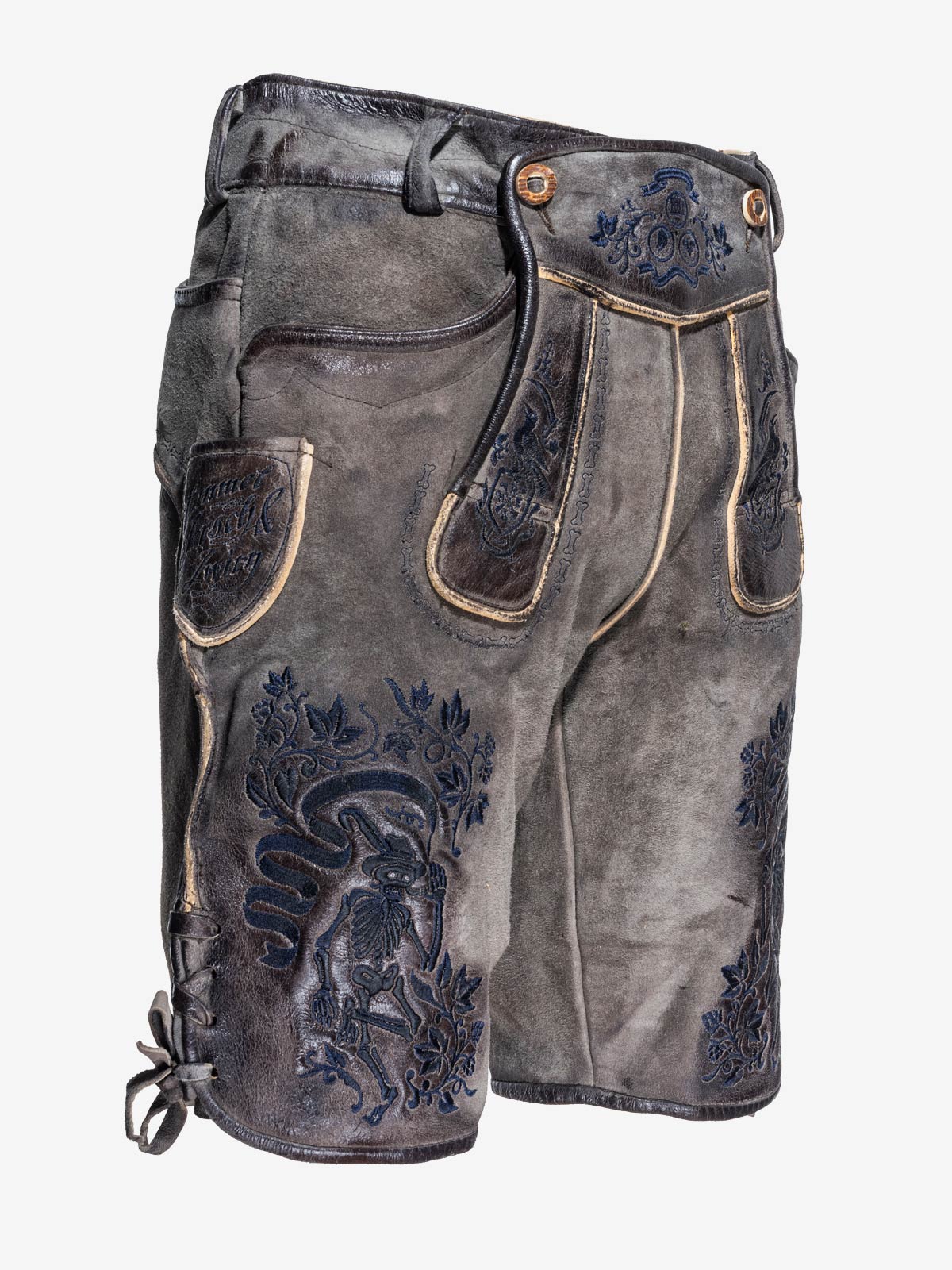 himmel-arsch-zwirn-boandlkramer-lederhose-wildbock-mit-g-rtel image 3