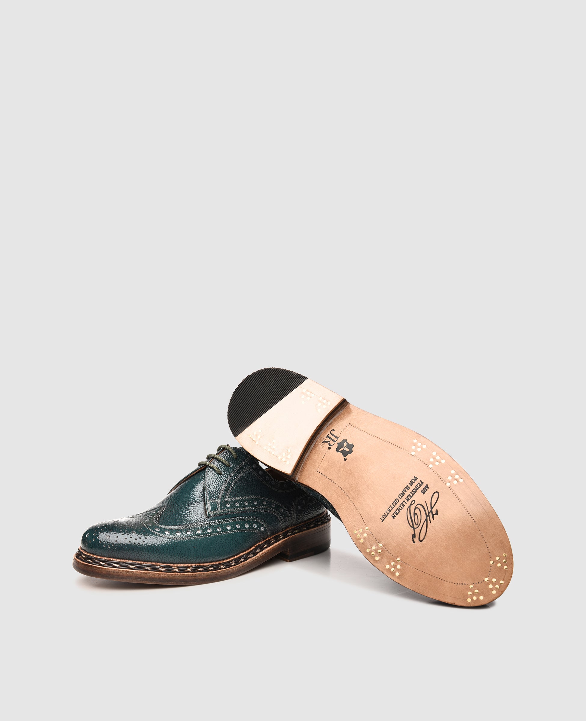heinrich-dinkelacker-buda-full-brogue-ag-derby-smaragd-gr-n image 6