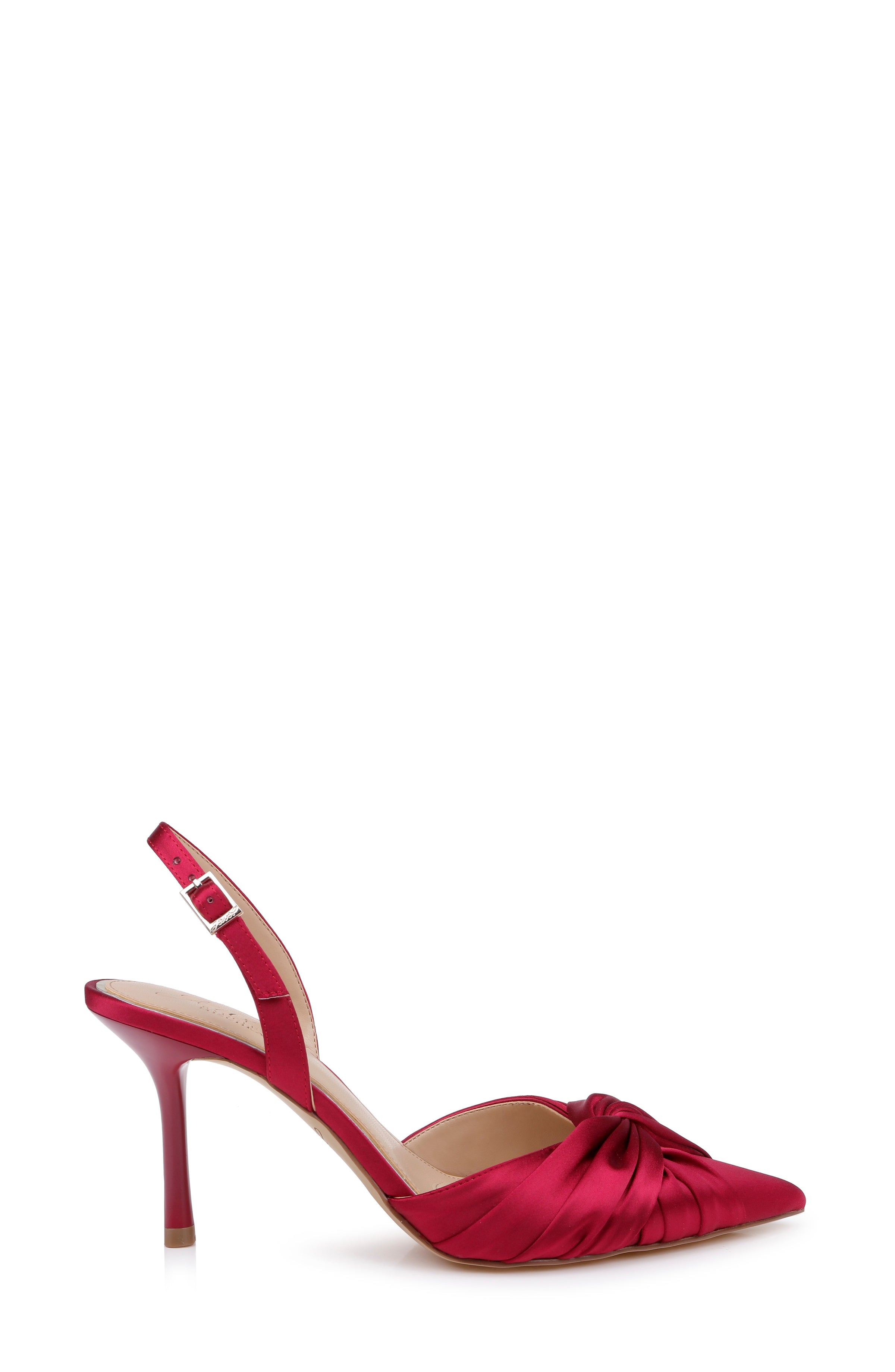 badgley-mischka-zariel-slingback-pumps-granat-satin-spitz image 2
