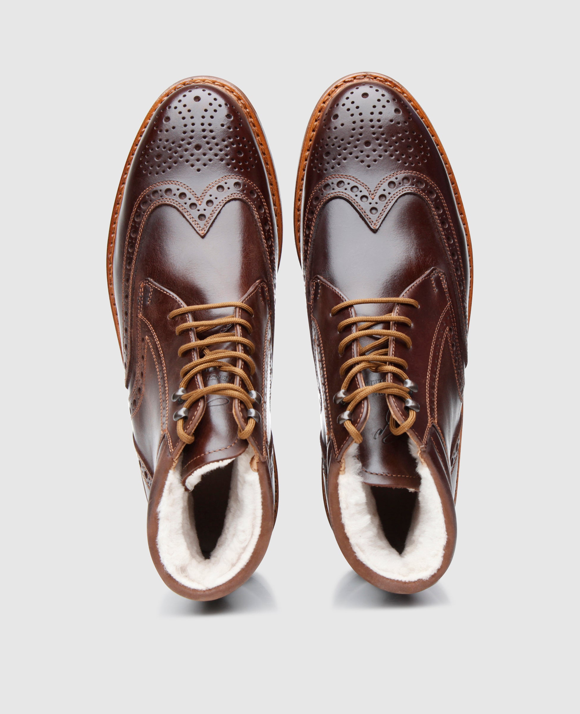 heinrich-dinkelacker-buda-full-brogue-h-herrenboot-mocca-lammfell image 8