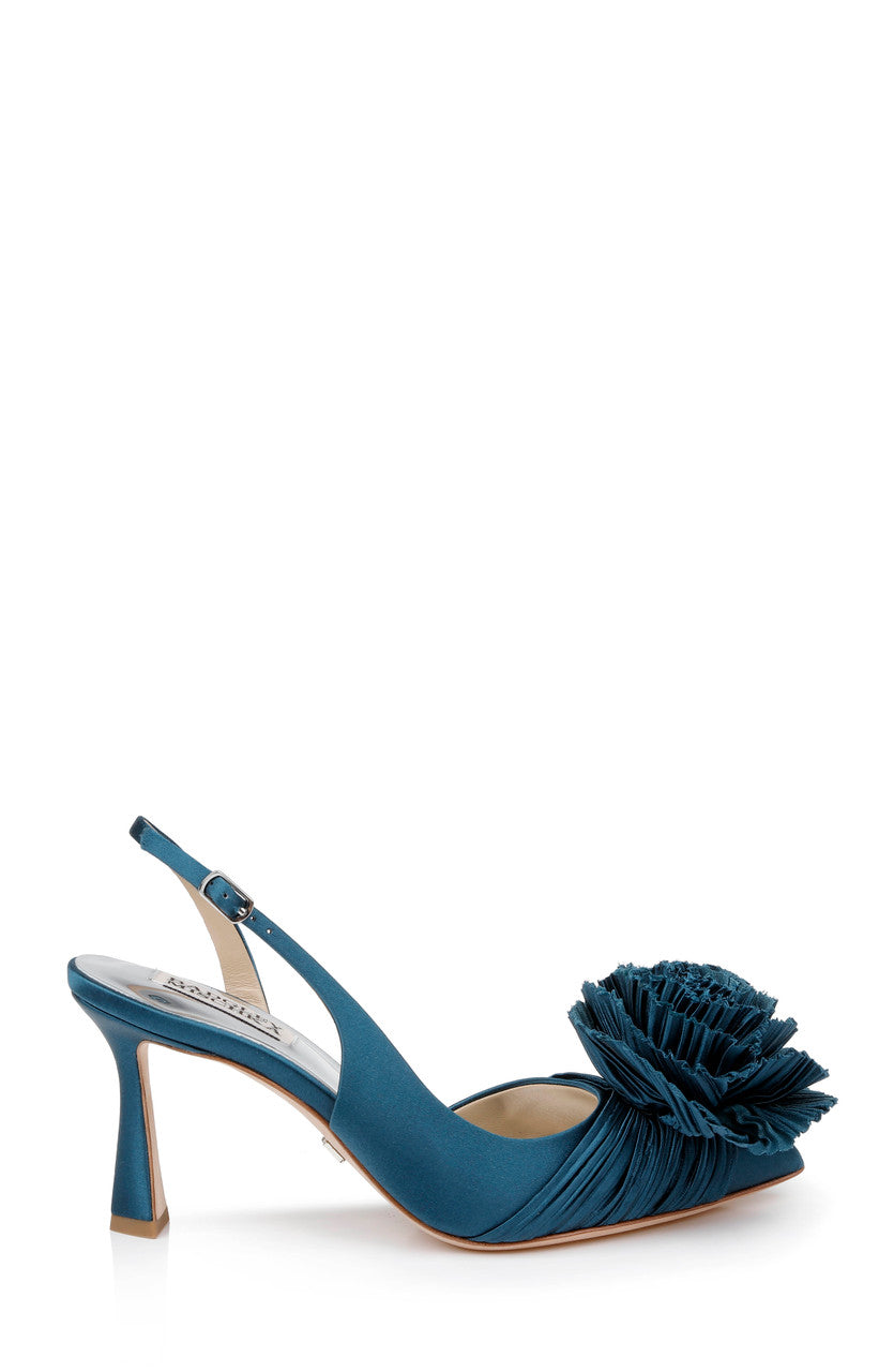 badgley-mischka-blaire-slingpumps-wei-satin-80mm image 2