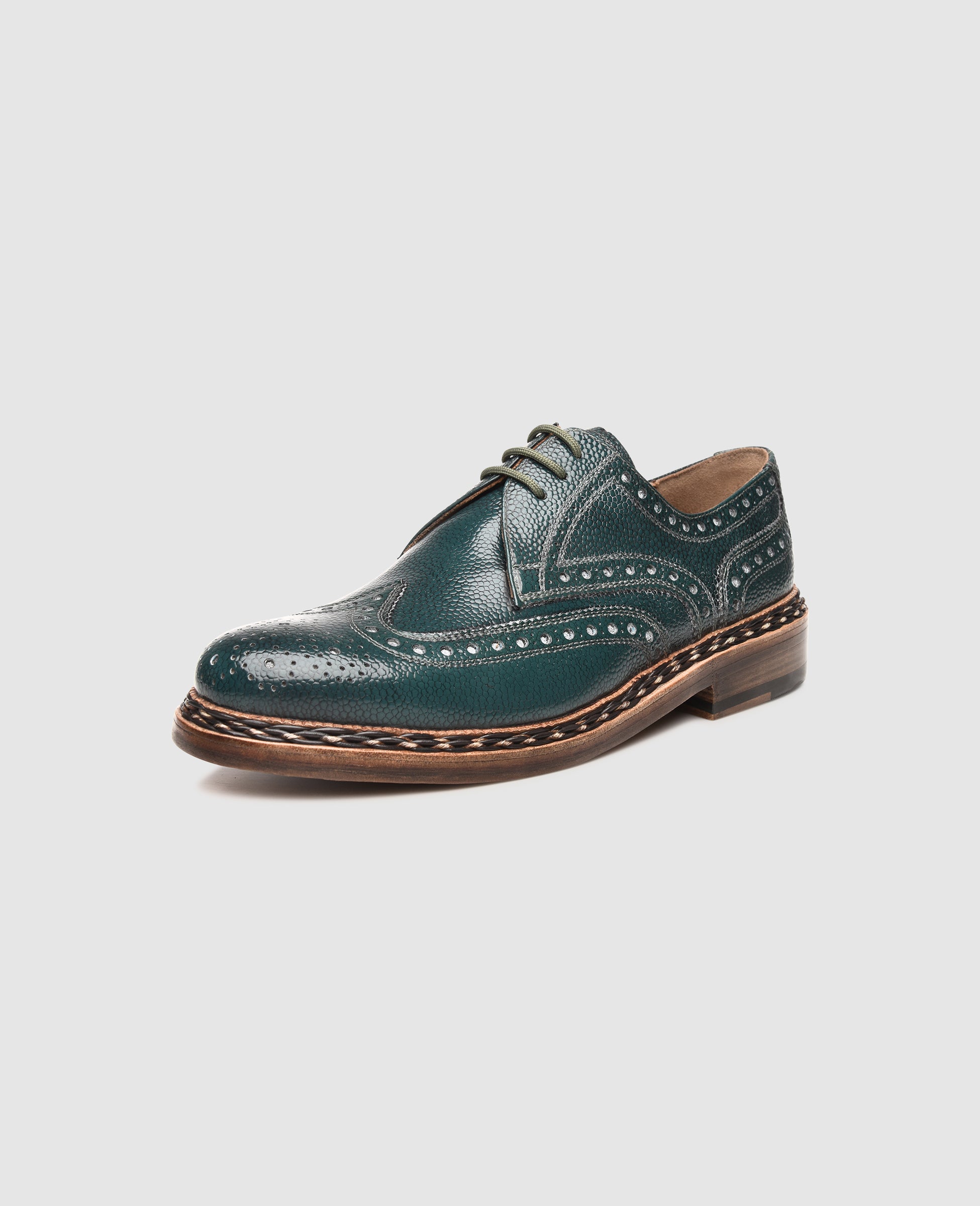 heinrich-dinkelacker-buda-full-brogue-ag-derby-smaragd-gr-n image 2