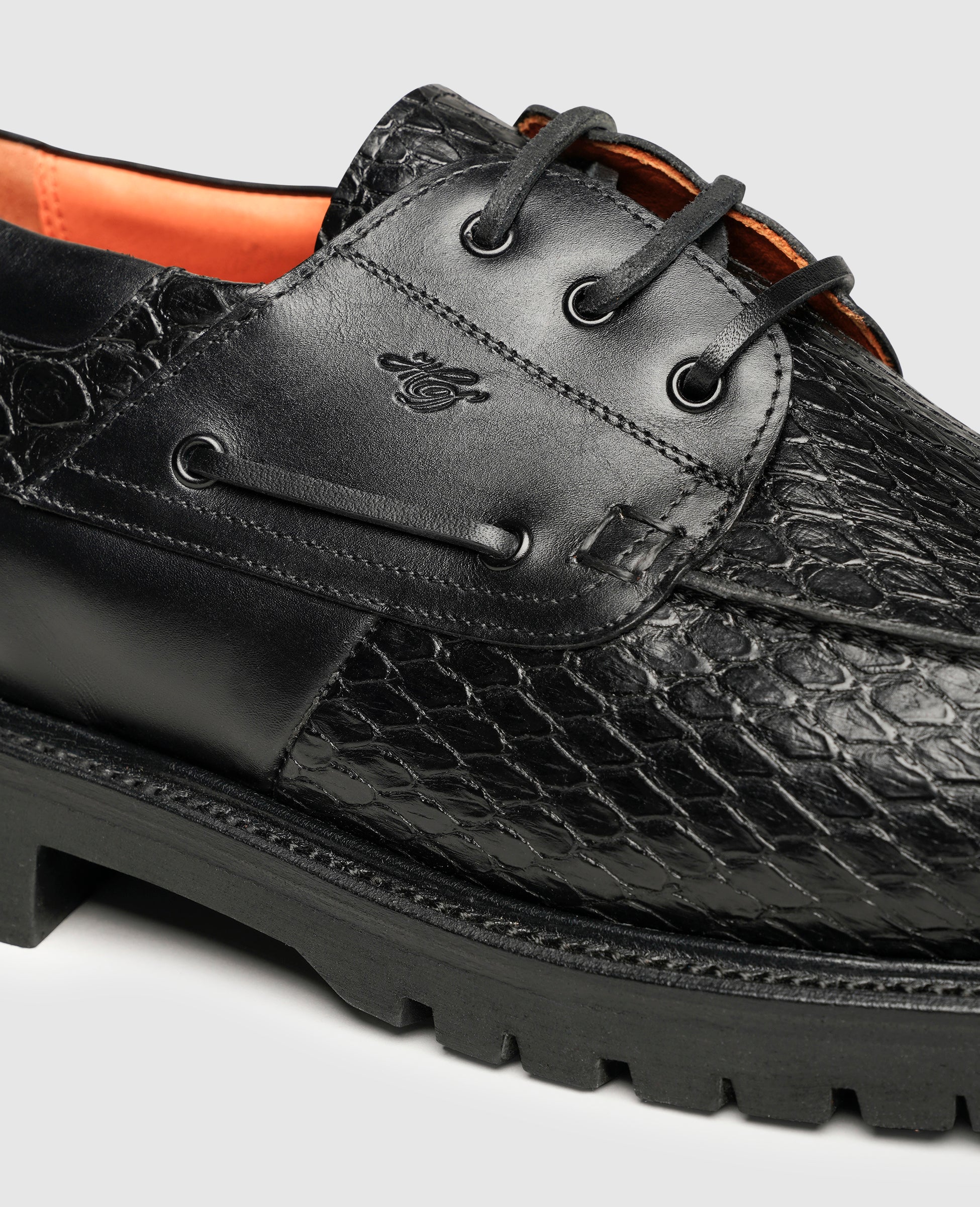 heinrich-dinkelacker-miami-plain-bc-bootsschuh-schwarz-reptil-2 image 4
