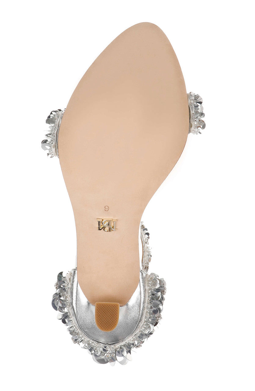 badgley-mischka-venus-sequin-crystal-high-heels-silber-metallic image 6