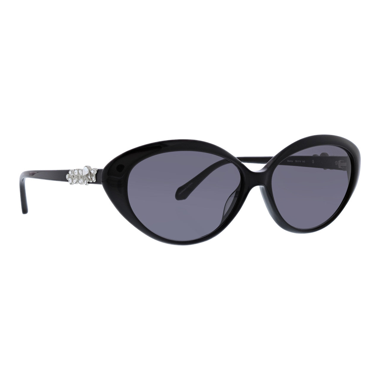 badgley-mischka-monica-sonnenbrille-schwarz-kristall image 1