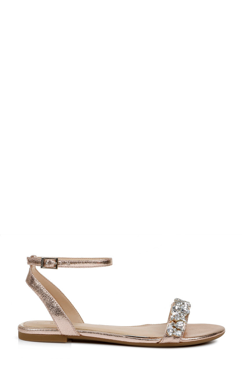 badgley-mischka-ohara-minimalist-crystal-flats-navy-strass image 8