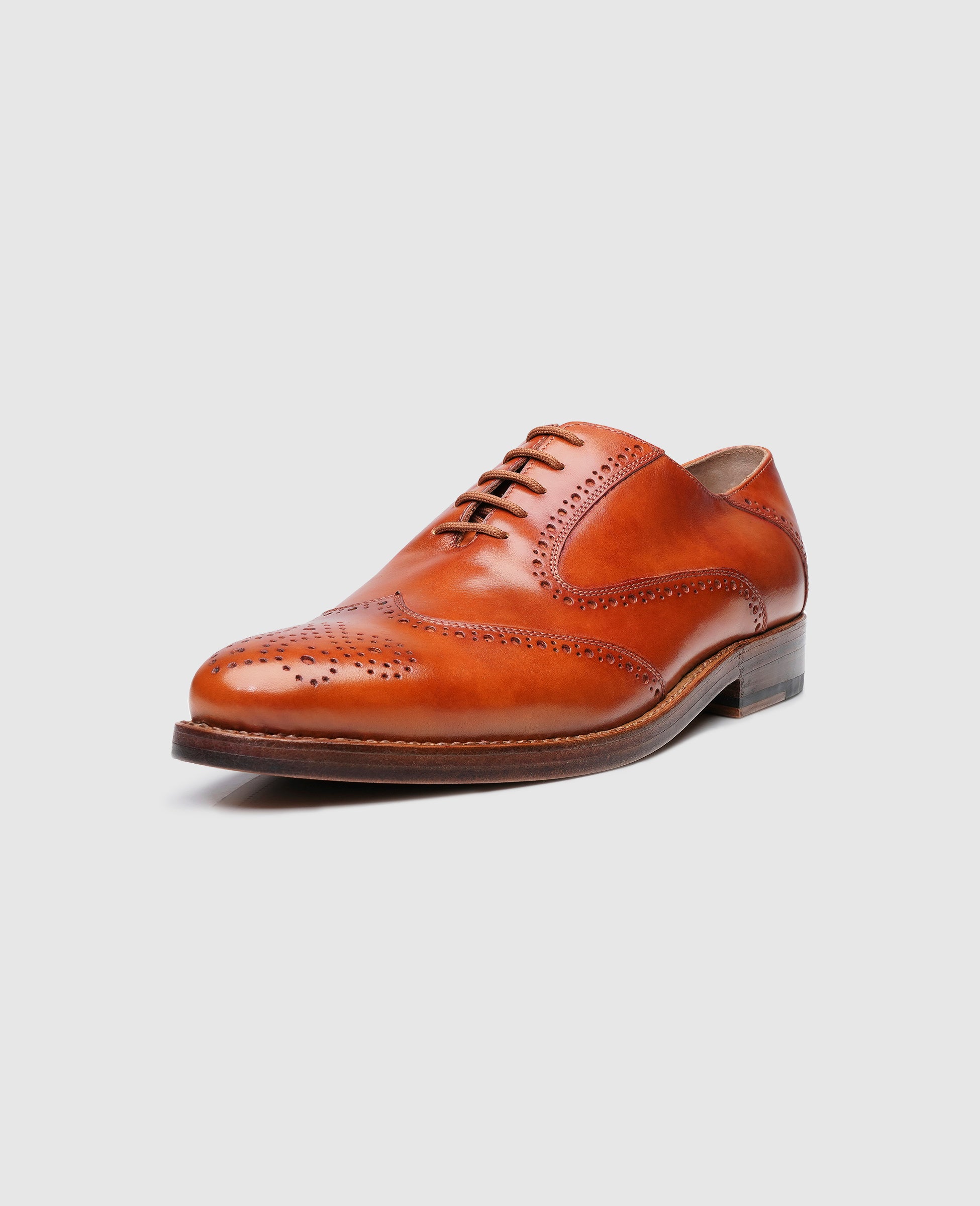 heinrich-dinkelacker-milano-full-brogue-oxford-cognac image 2