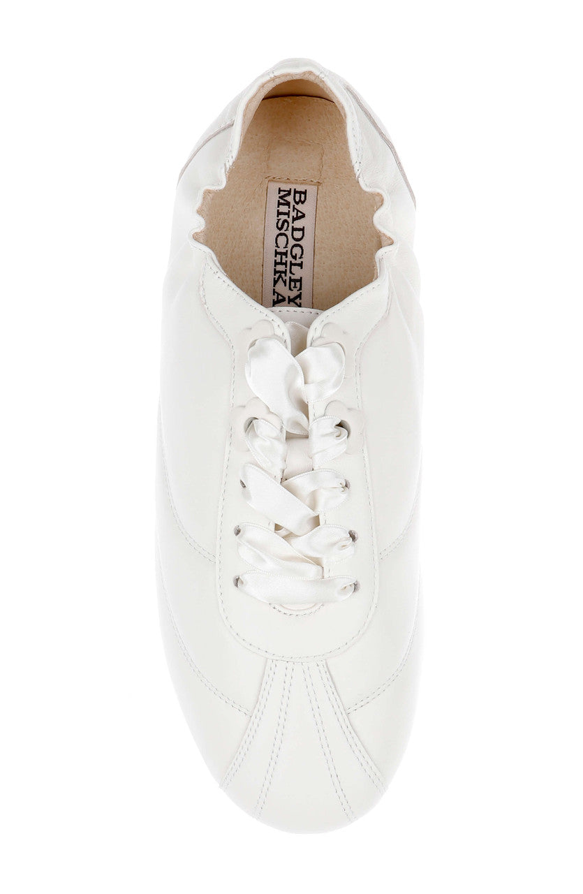 badgley-mischka-wilmott-sneaker-wei-leder-slip-on image 5