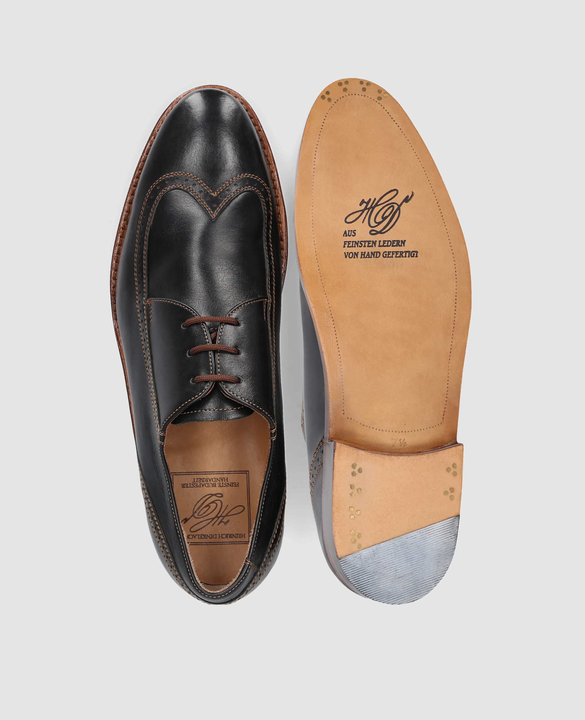 heinrich-dinkelacker-rom-full-brogue-derby-schwarz-glatt image 7