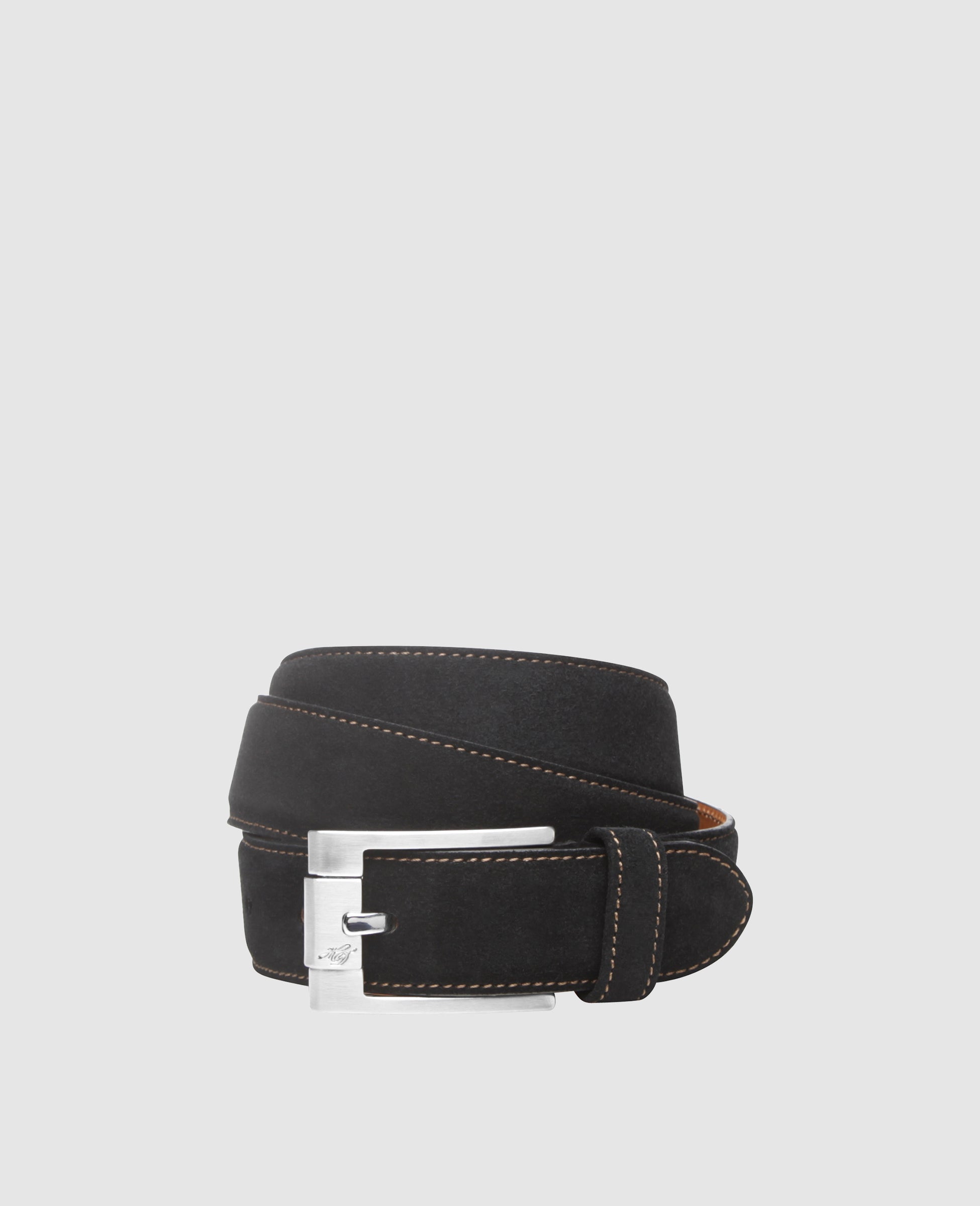 heinrich-dinkelacker-bence-plain-v-lederg-rtel-schwarz-35mm image 1