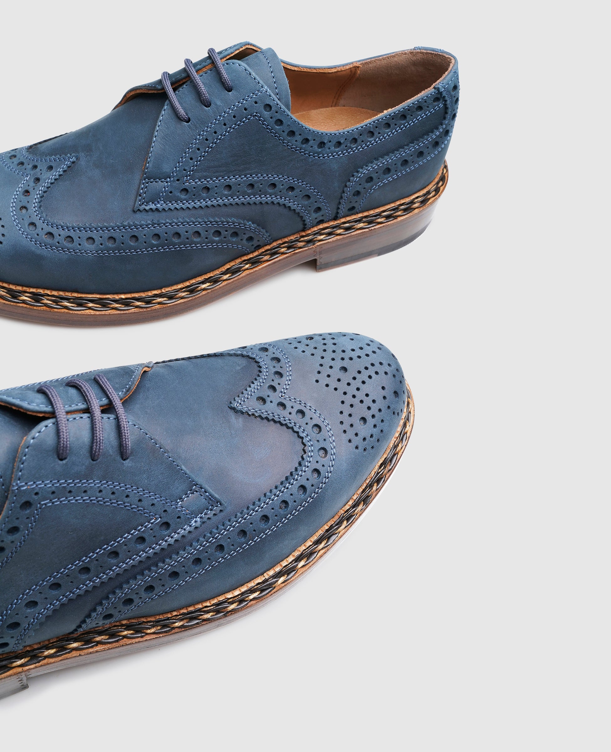 heinrich-dinkelacker-buda-full-brogue-j-herrenschuh-blau-nubuk image 8