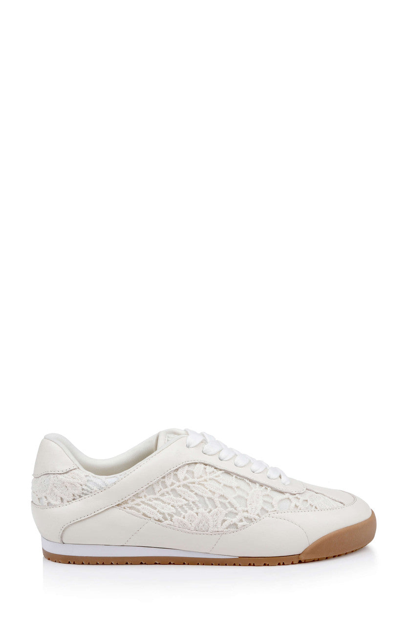 badgley-mischka-wylie-sneaker-creme-crochet-flach image 2