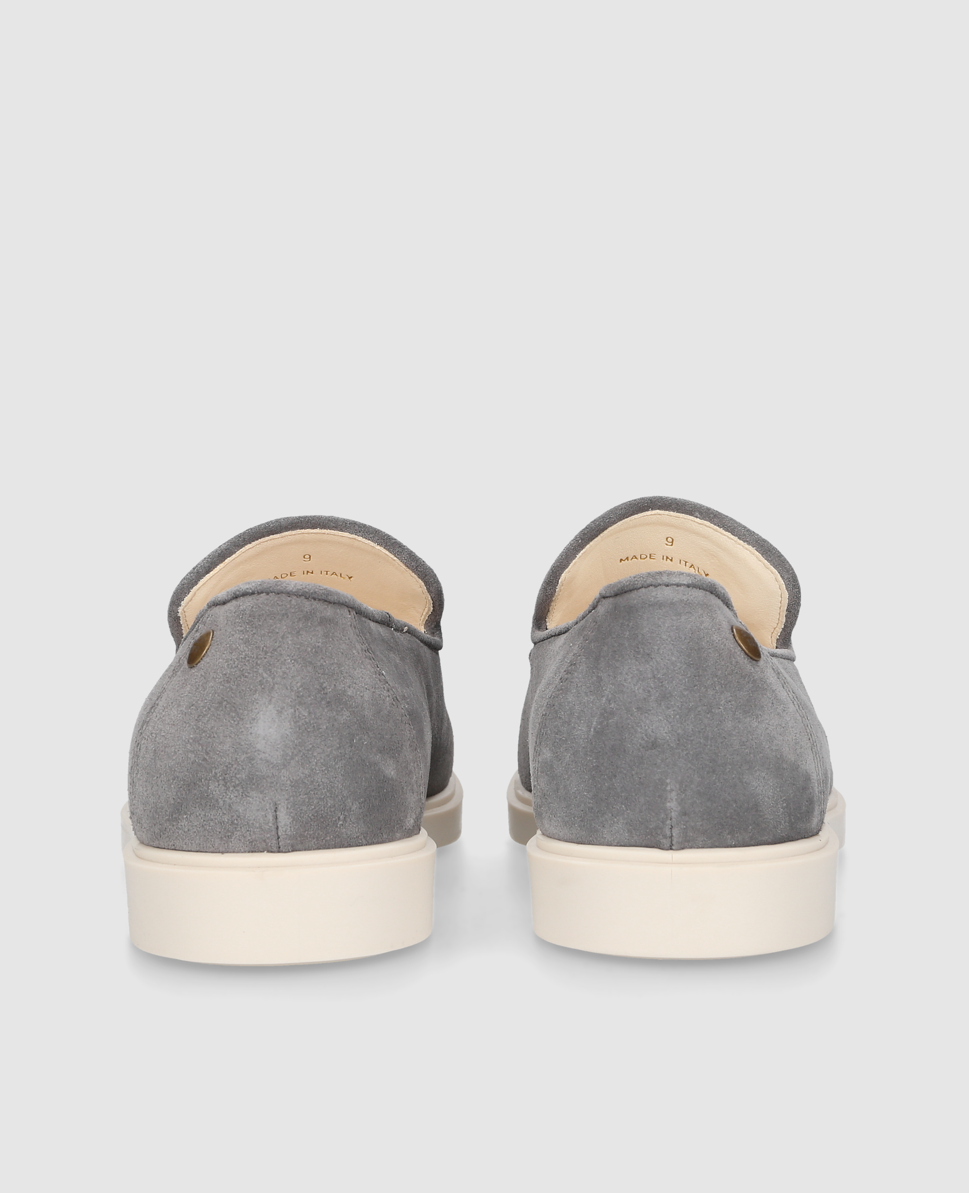 heinrich-dinkelacker-genua-plain-v-loafer-grau-kalbsvelours image 6