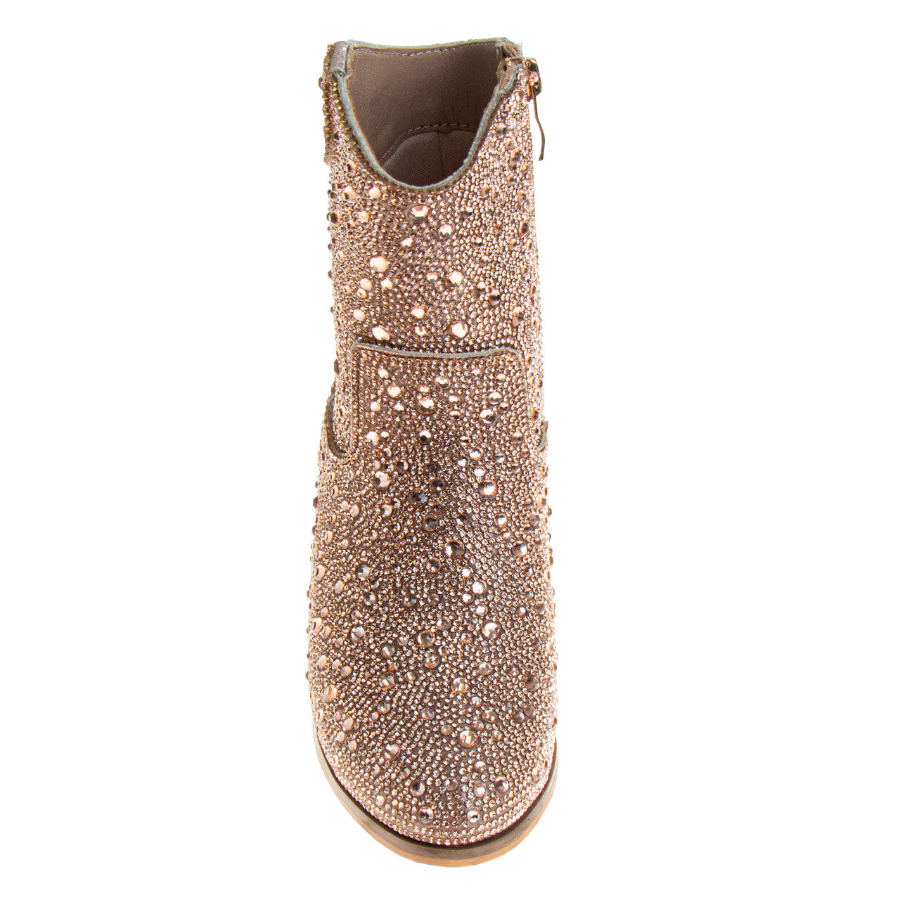 badgley-mischka-cowboystiefel-m-dchen-rosegold-glitzer image 5