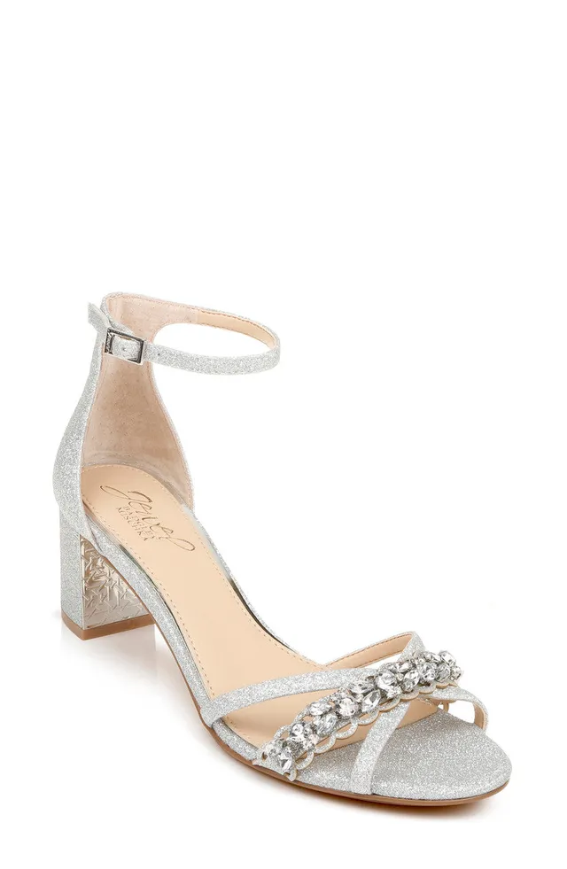 badgley-mischka-giona-abendschuh-champagner-kristall image 1