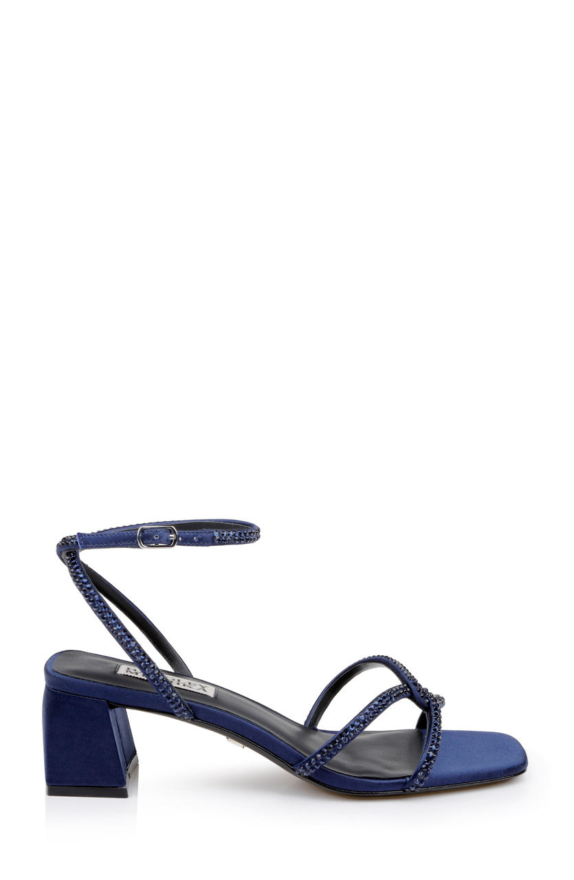 badgley-mischka-brisa-sandale-wei-satin-strass-blockabsatz image 2