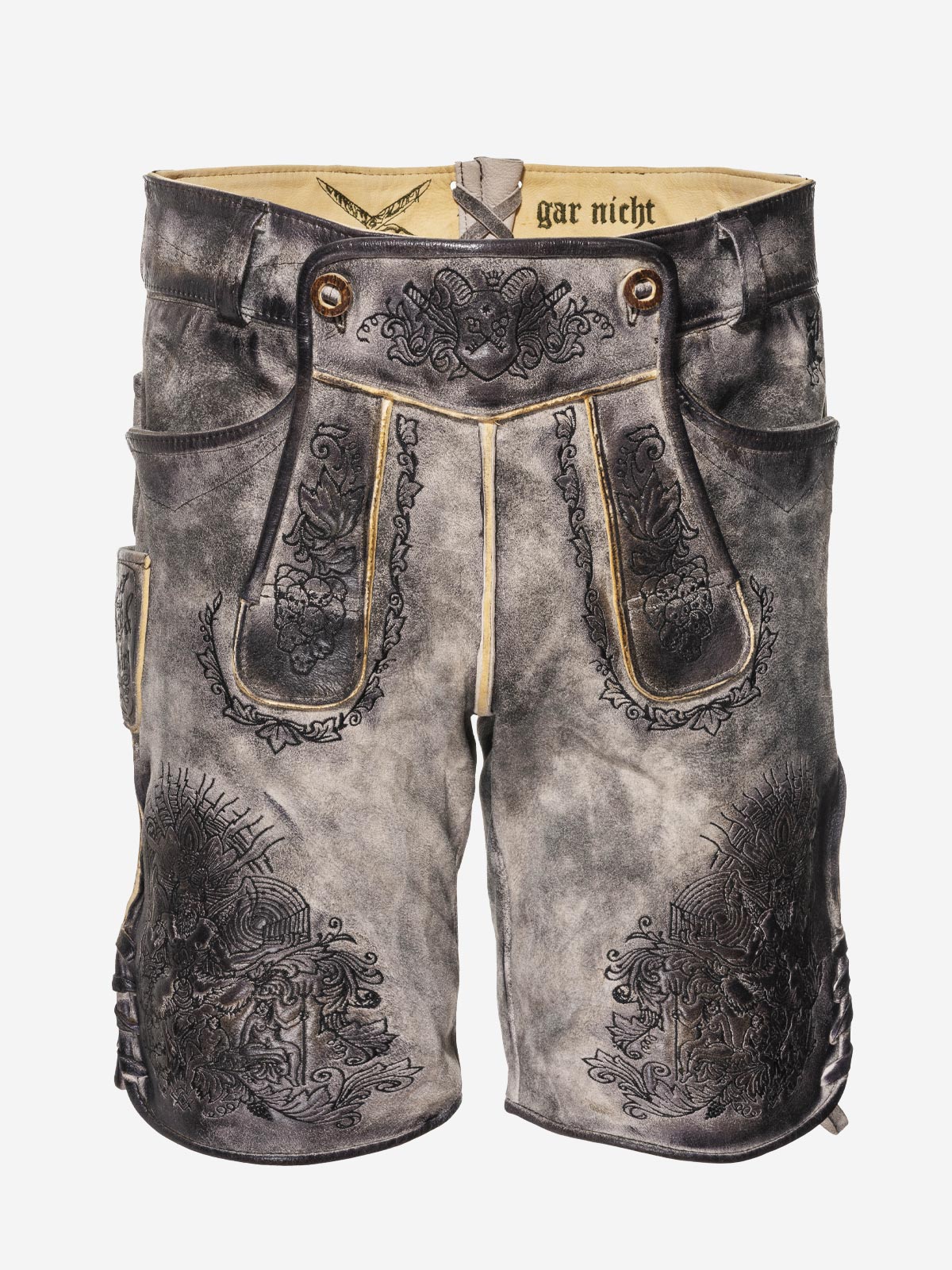 himmel-arsch-zwirn-pan-panik-lederhose-wildbock-mit-g-rtel image 2