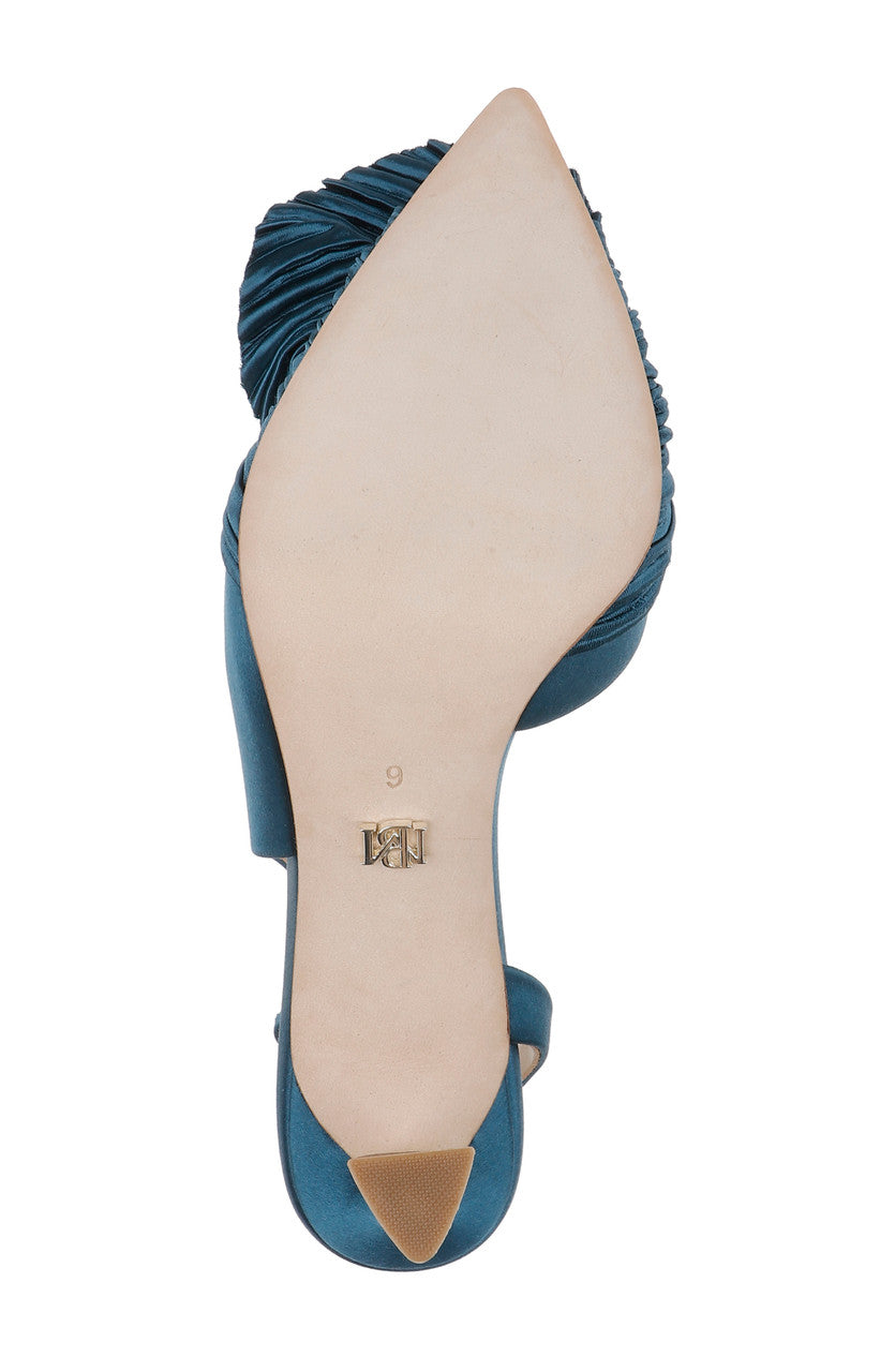 badgley-mischka-blaire-slingpumps-wei-satin-80mm image 6