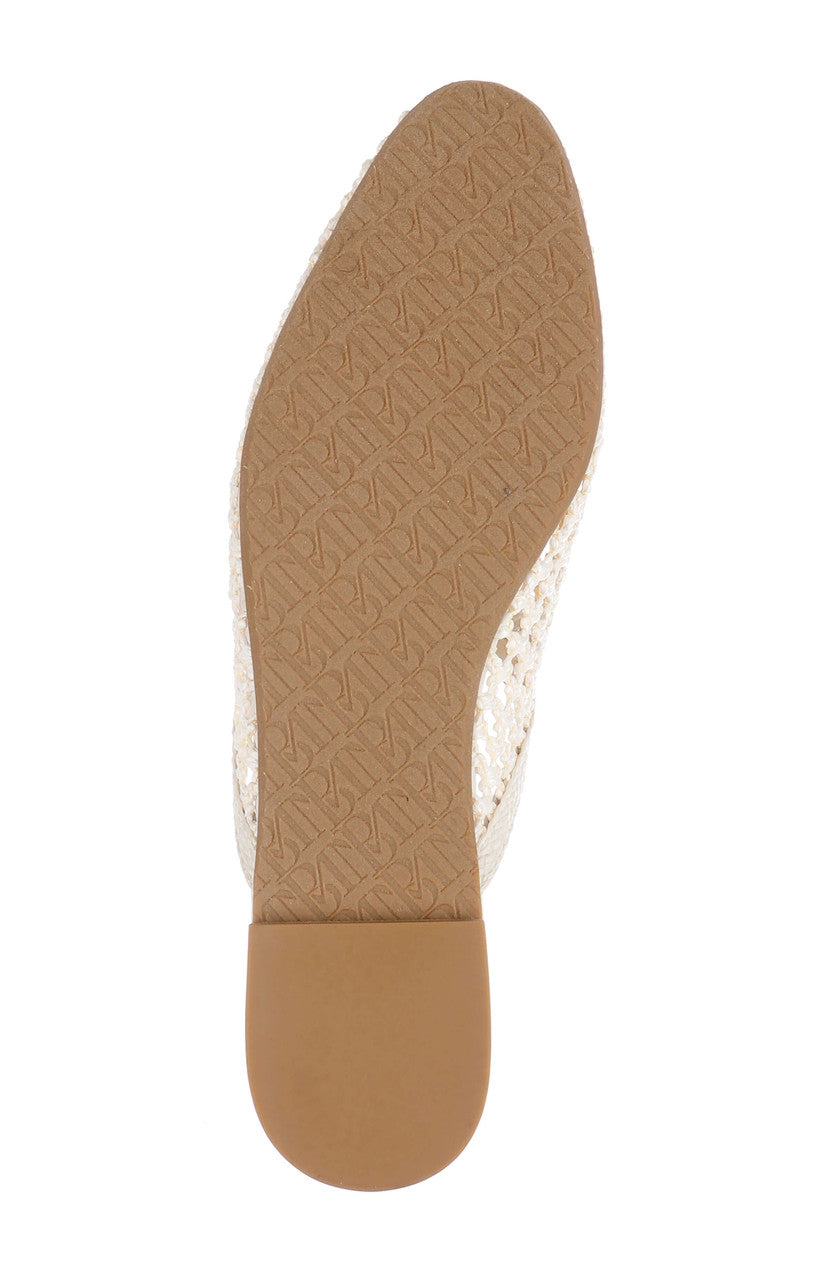 badgley-mischka-xailee-mule-ballerinas-creme-geflochten image 6