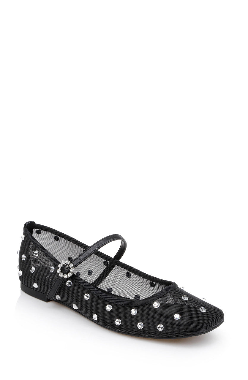 badgley-mischka-kaya-ballerina-flats-silber-kristall-5mm image 8